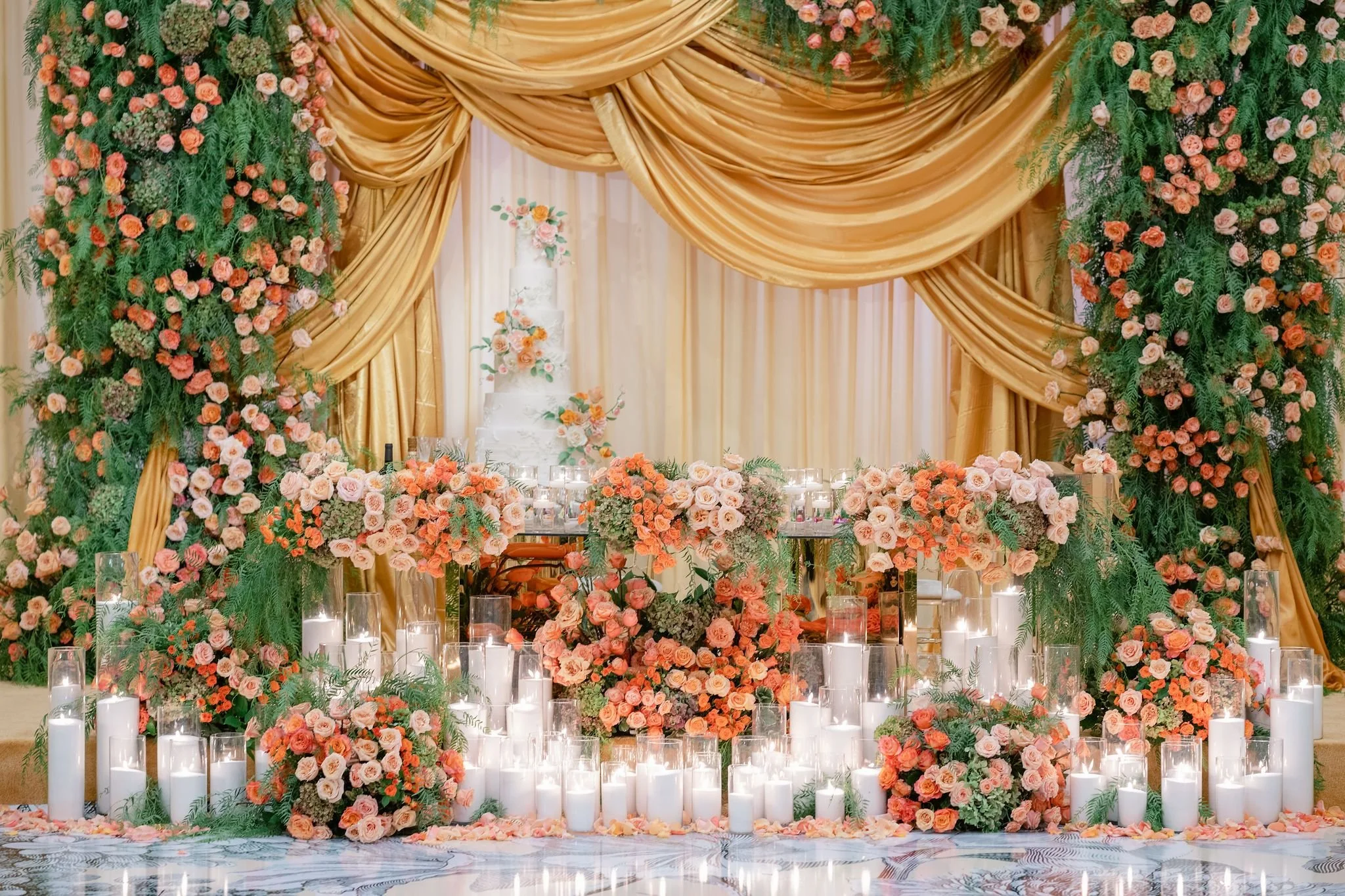 Wedding Planner in Los Angeles Bringing a Garden-Inspired Wedding to Life with Seasonal Color