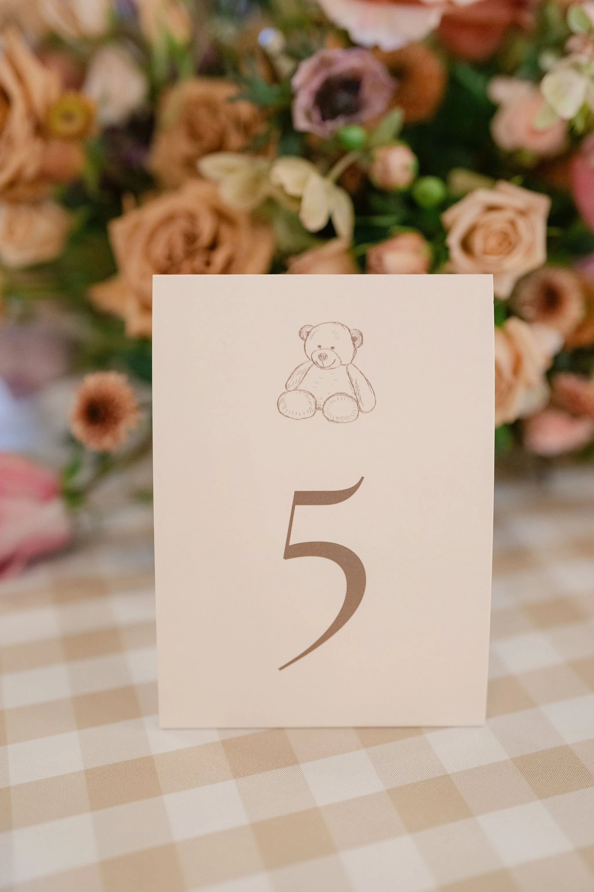 Luxury Event Styling in Los Angeles with Custom Table Number Design and Refined Details