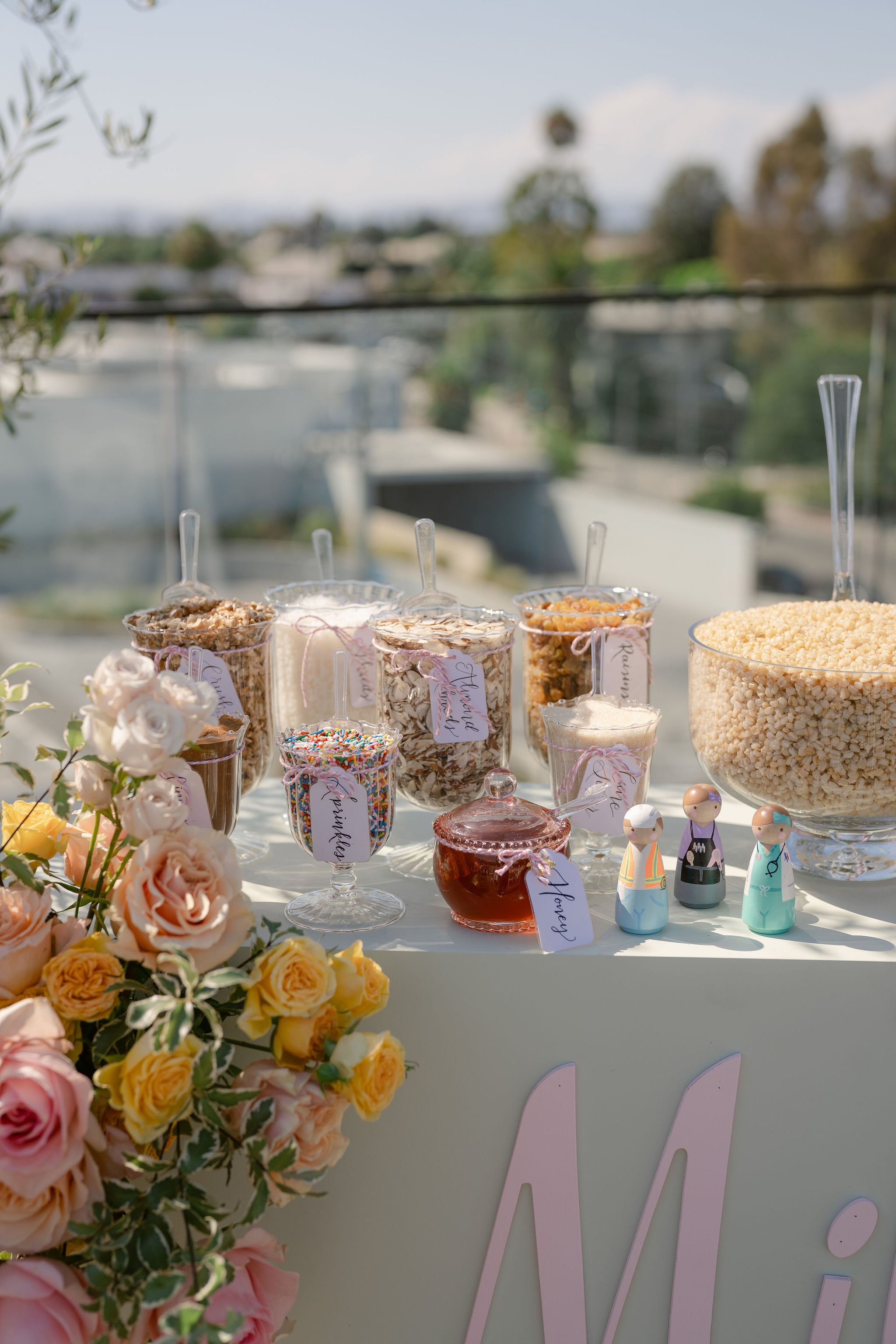 Event Planning Los Angeles for a Baby Shower with Dessert Table and Coordinated Decor