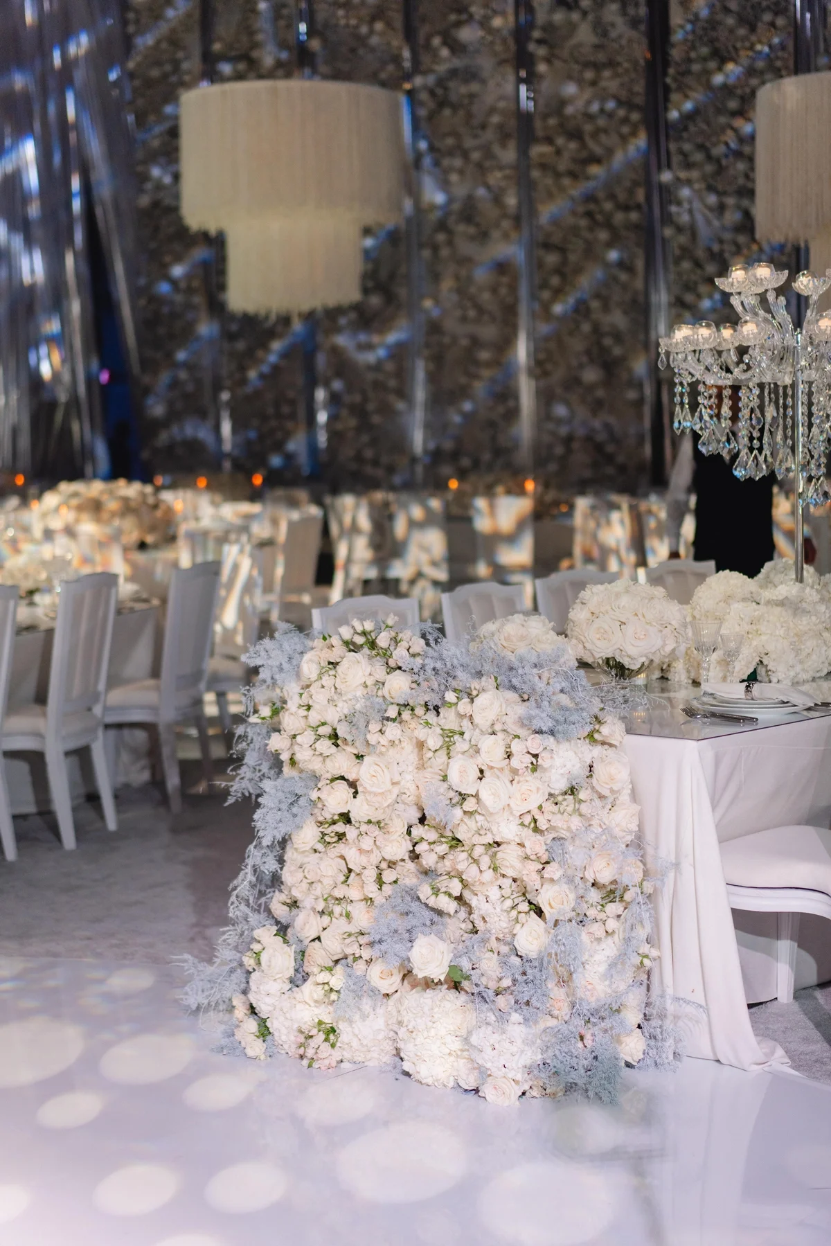 Luxury Event Design in Los Angeles with Statement Floral Table Installations and Elevated Styling