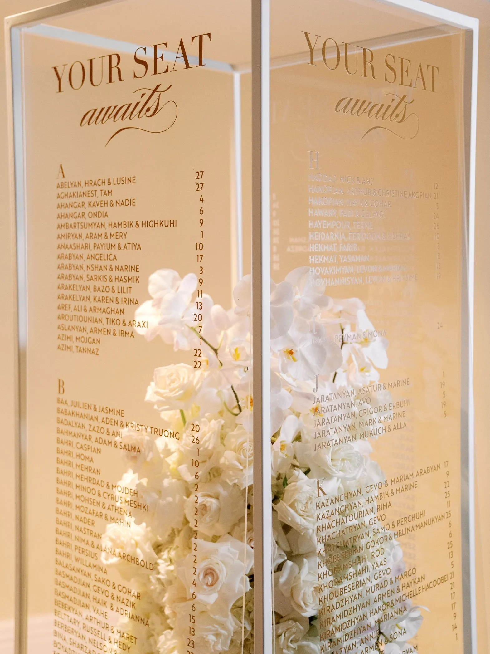 Wedding Planner and Event Design Styling a Personalized Seating Chart with Elegant Design Elements