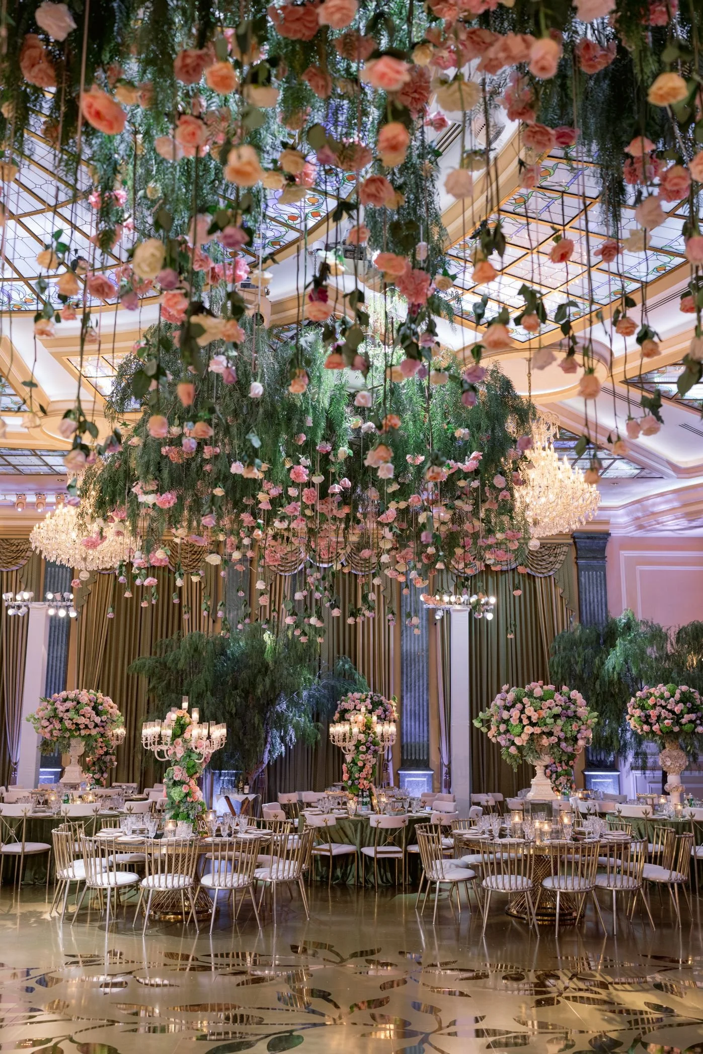 Luxury Wedding Planner Designing a Romantic Rose Garden Wedding at Taglyan Cultural Complex in Hollywood