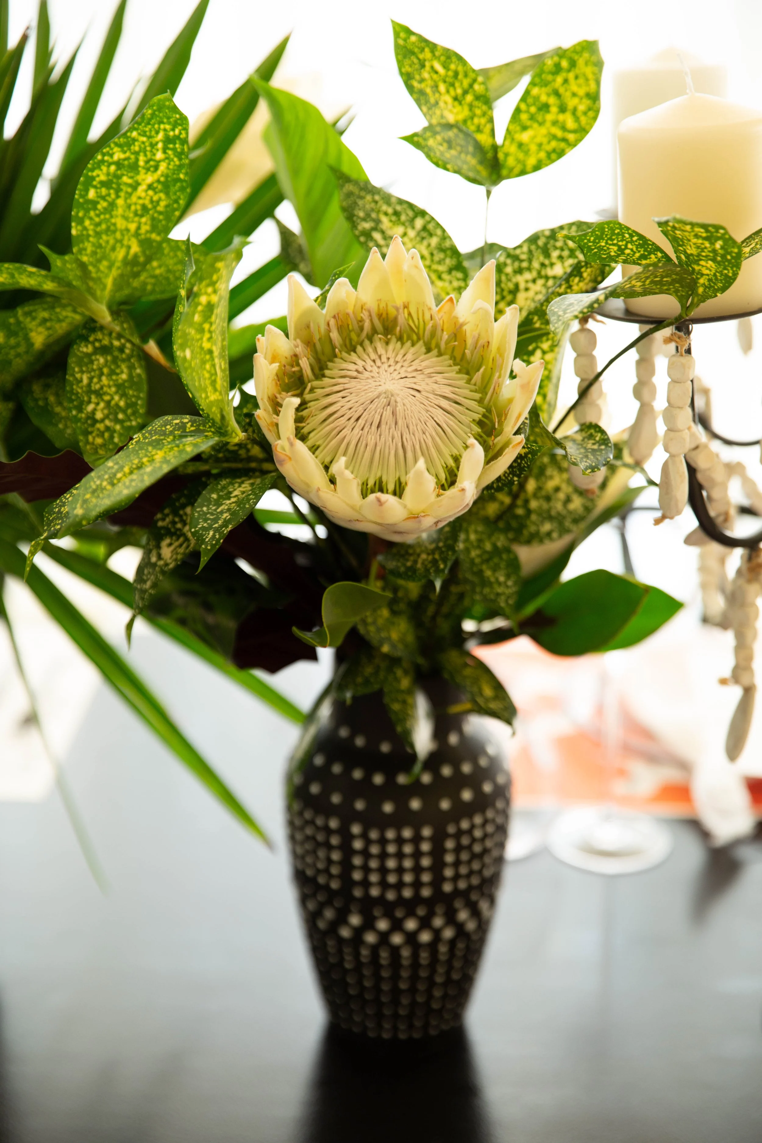 Party Planner and Event Producer - Safari Themed Baby Shower Floral Design