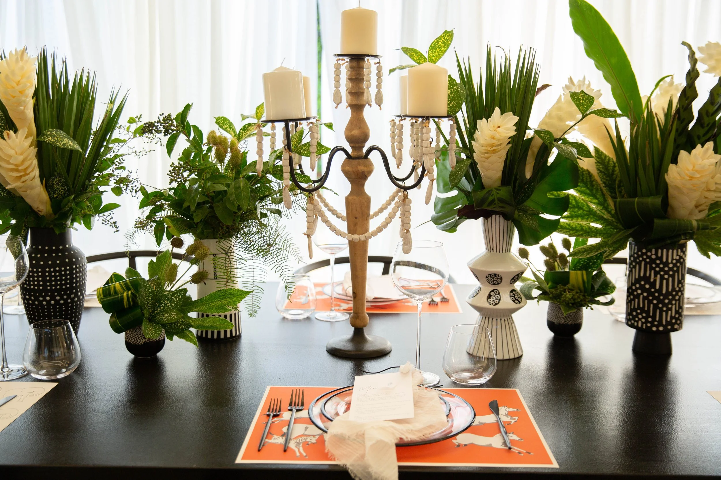 Party Planner and Event Producer - Safari Themed Baby Shower Decor