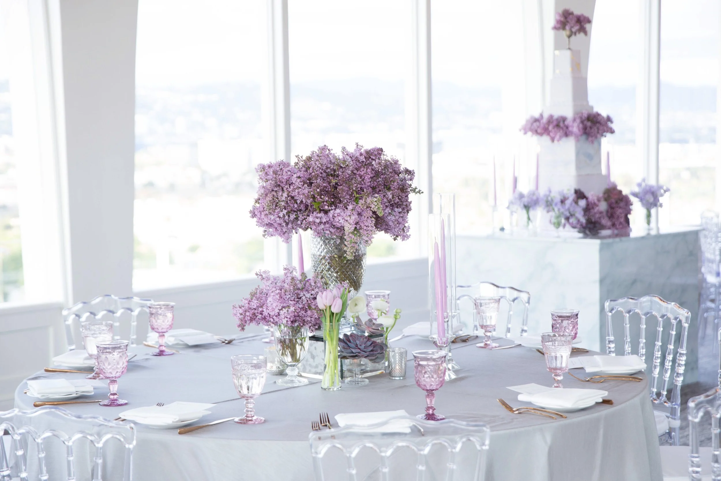 Party Planner and Designer - Lavender Themed Brunch for Bridal Shower