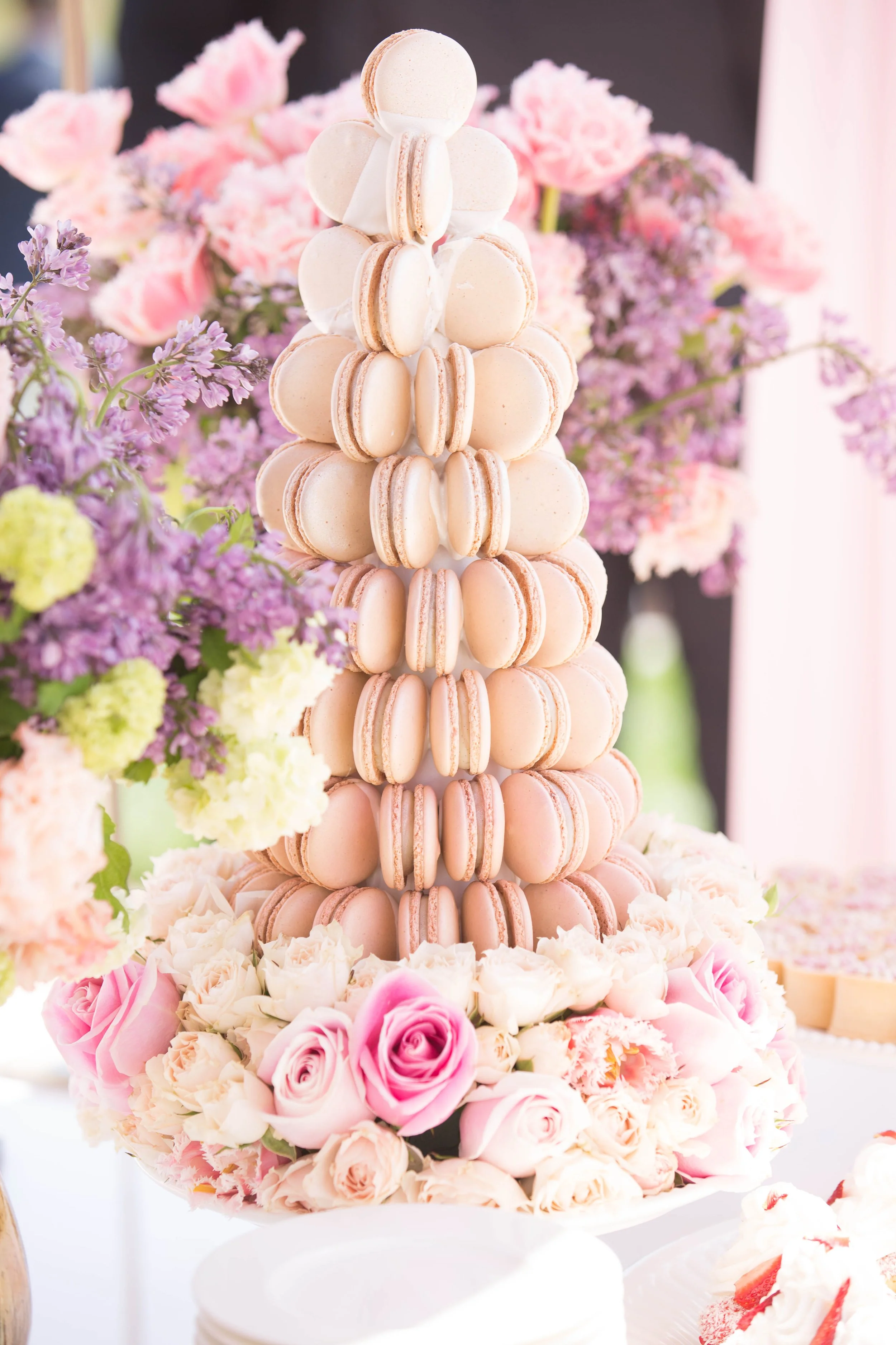 Outdoor Baptism Event Produced with Custom Decor and Soft Neutral Design