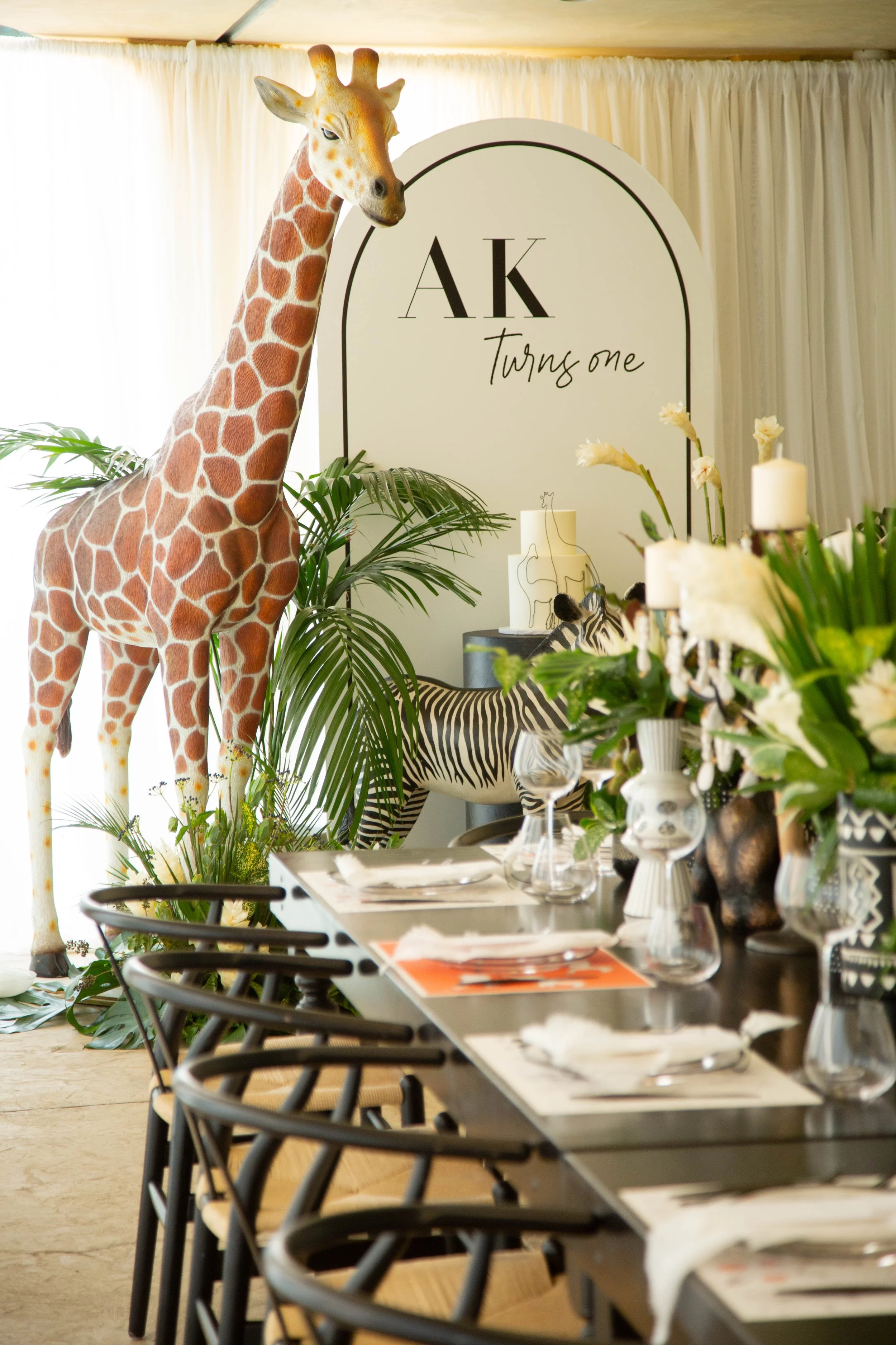 Party Planner and Event Producer - Safari Themed Baby Shower 