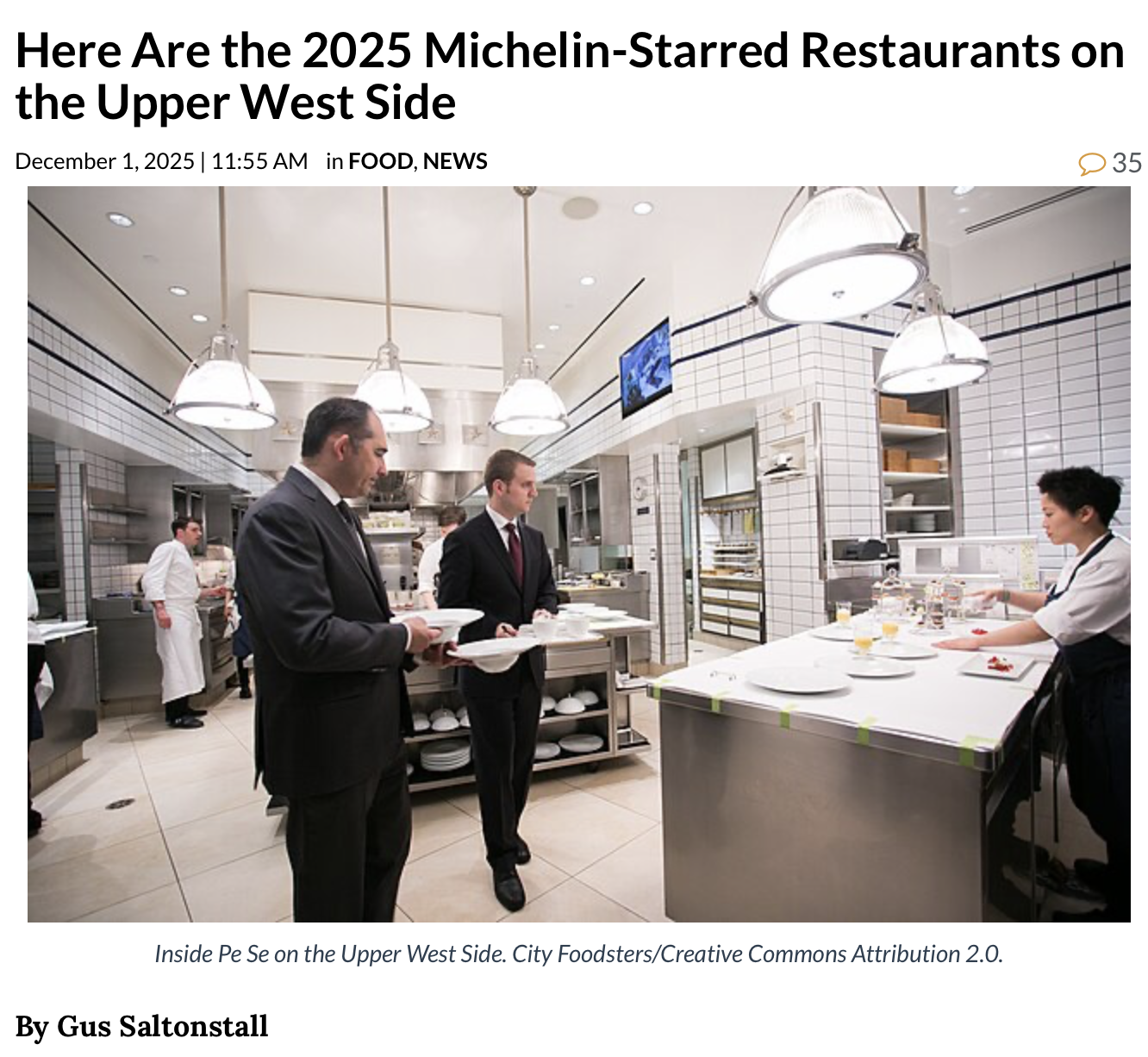 Covacha’s Bib Gourmand Recognition Highlighted on the Upper West Side in 2025
