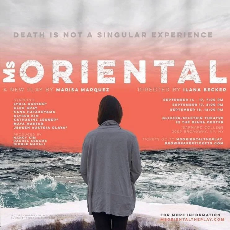 Yellow Brick Wall Productions’ MS. ORIENTAL, A New Play by Marisa Marquez