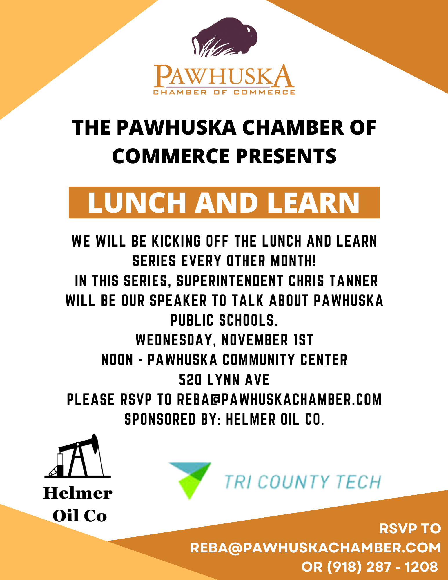 Lunch and Learn - Superintendent Chris Tanner