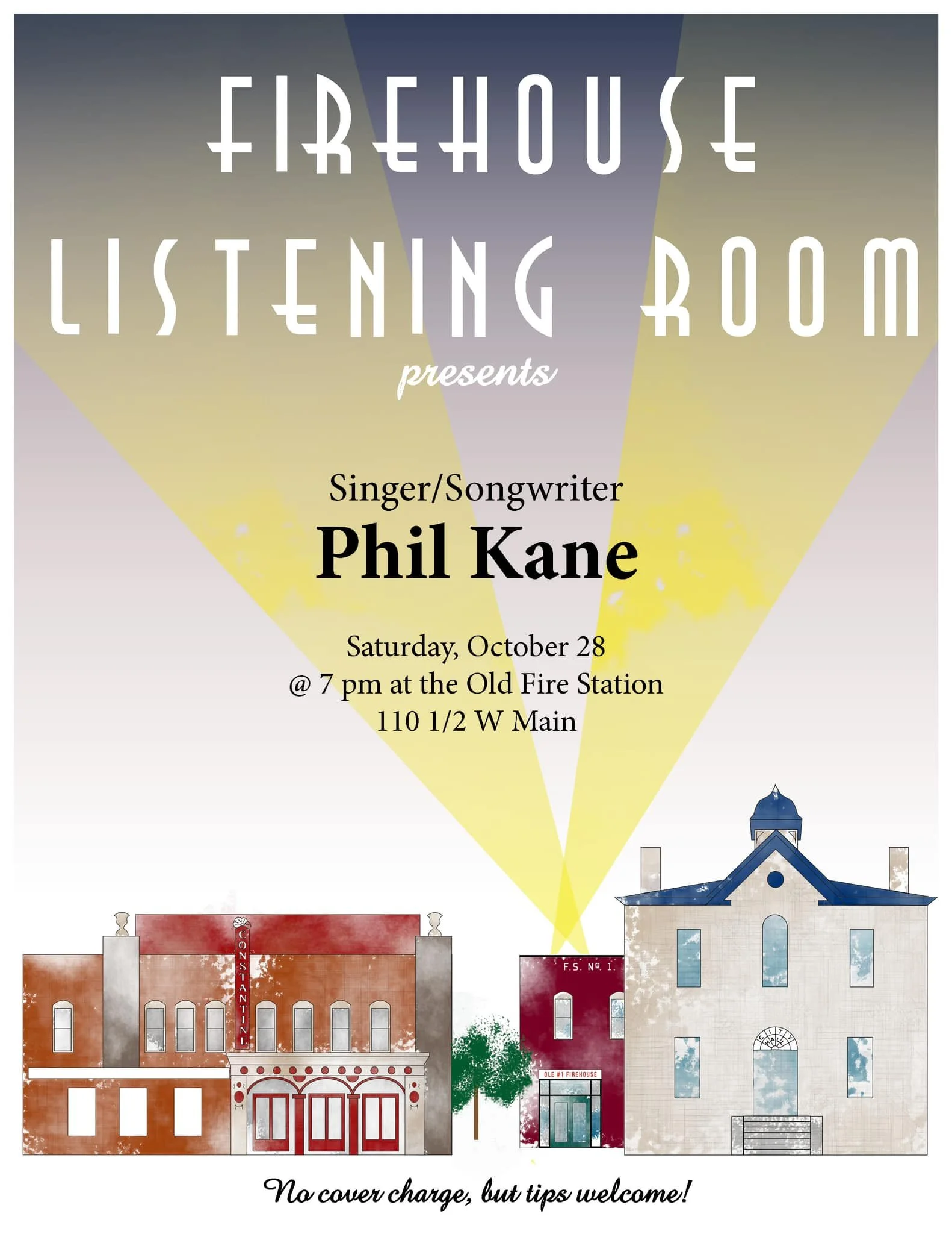 Firehouse Listening Room presents Phil Kane