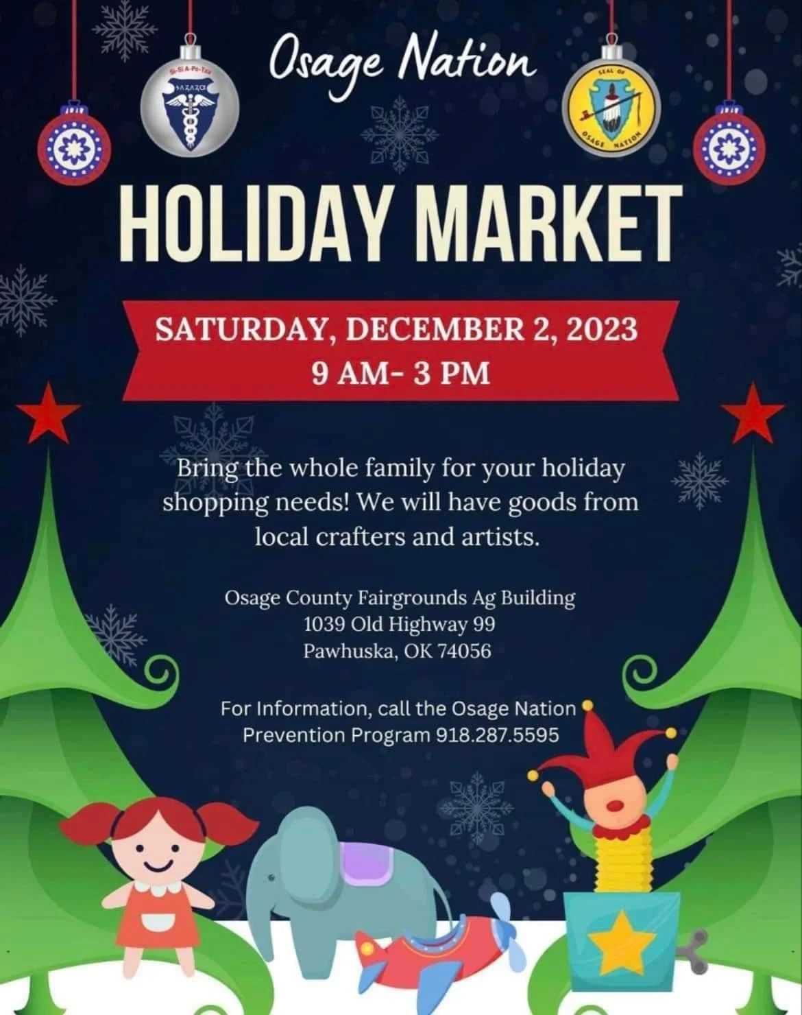 Osage Nation Holiday Market