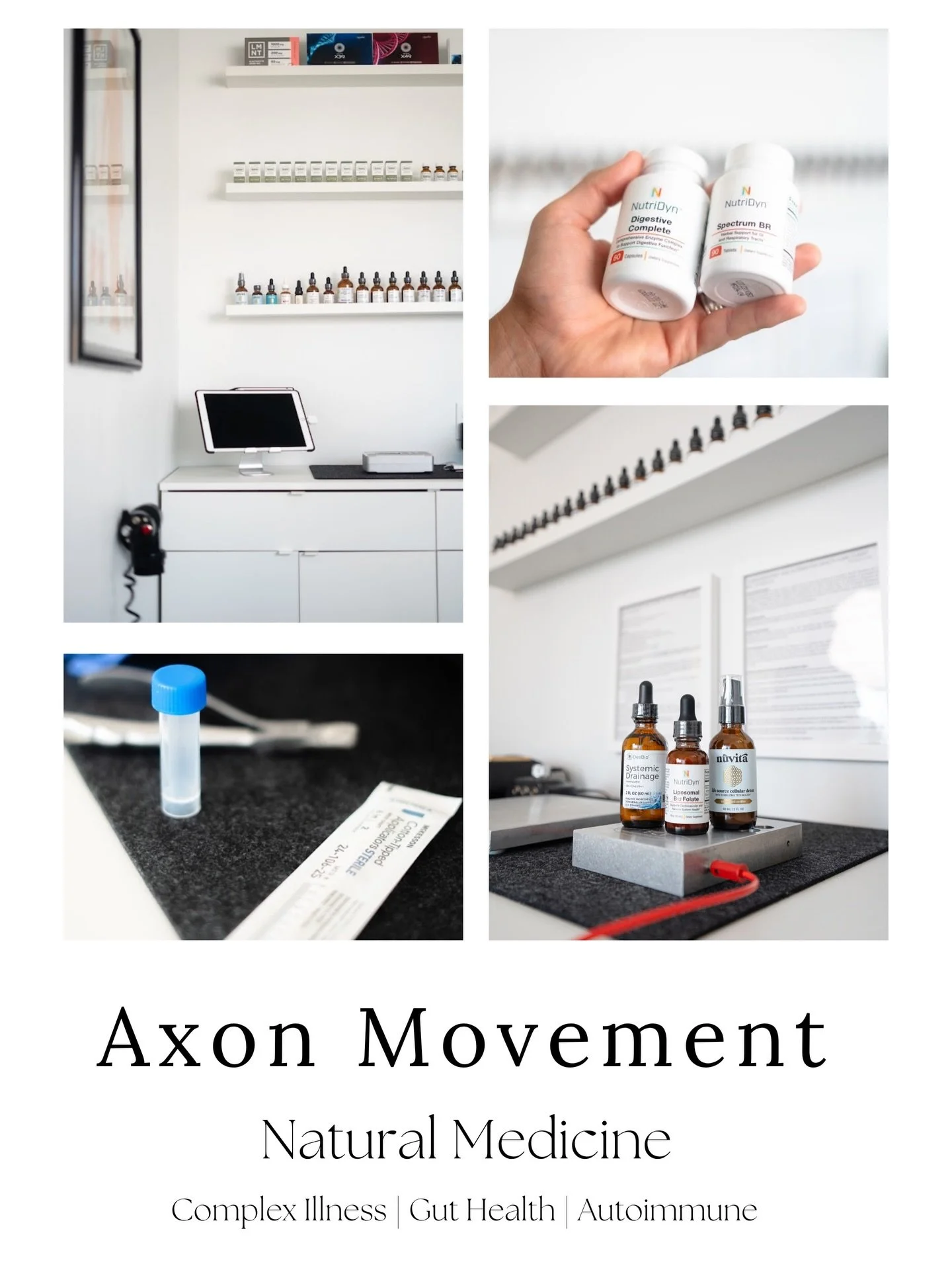Complex Case Focused @axon_movement 🧠

If symptoms persist and you&rsquo;re not given answers, reach out. 

Pain. Fatigue. Brain Fog. Skin. Gut. Hormones. Inflammation. Lyme. Autoimmune. Doesn&rsquo;t matter&hellip; It&rsquo;s all ONE SYSTEM x and t