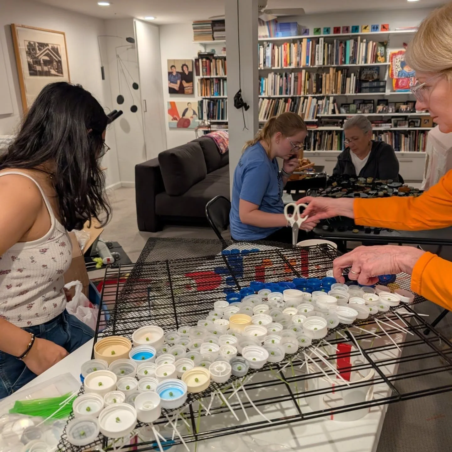 Working hard to make ArtVille great! River Dome will be at the corner of the park. Make sure to visit! Friday - Sunday at the Walk of Fame Park.