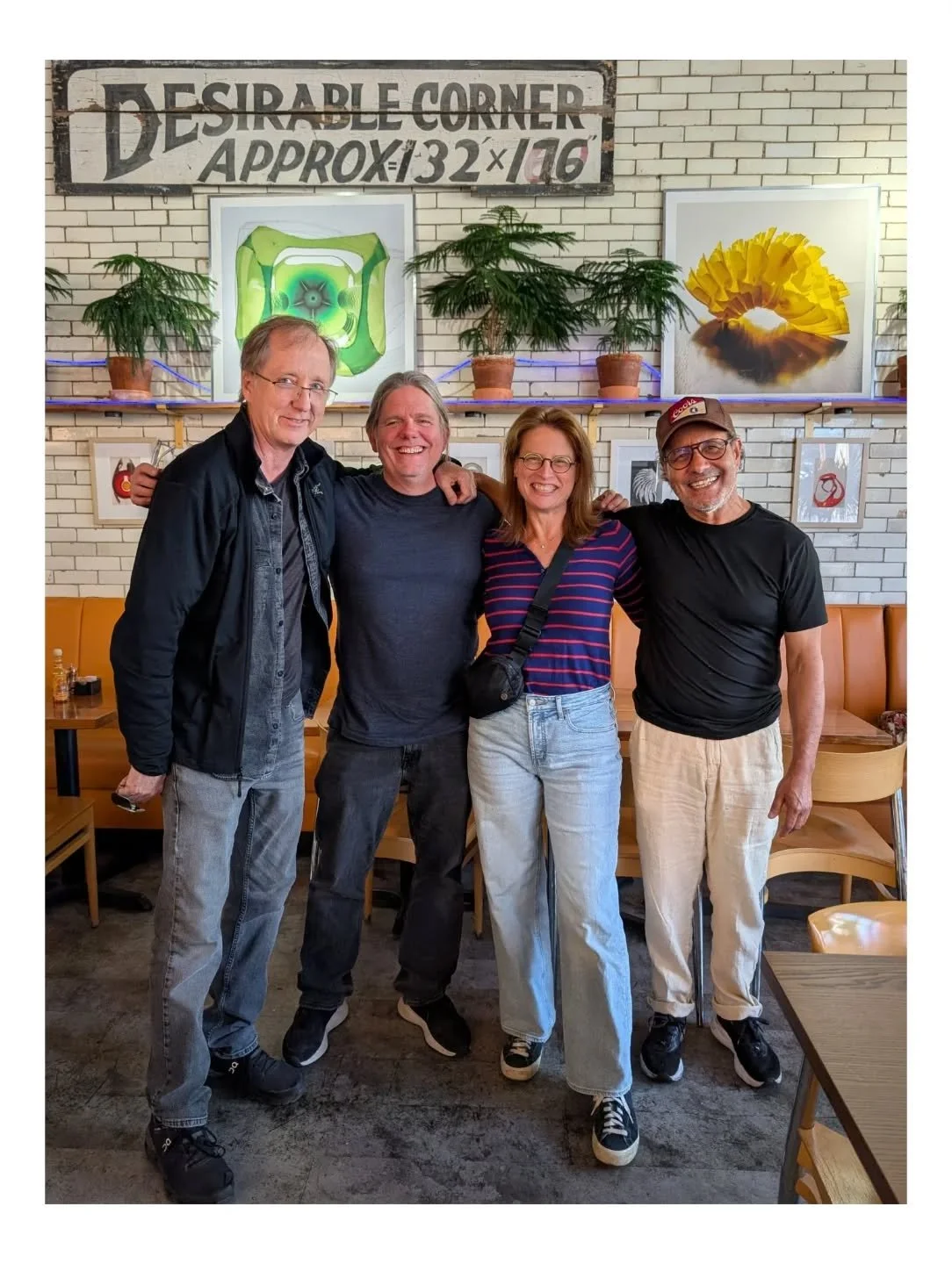 Today I felt the circularity of care.

I woke up to a thoughtful review of the Red Gate show. A middle schooler sent me a well-crafted note about my artwork. My new friends at Bullivant Gallery took me to lunch at Egg, which is exhibiting my work in 