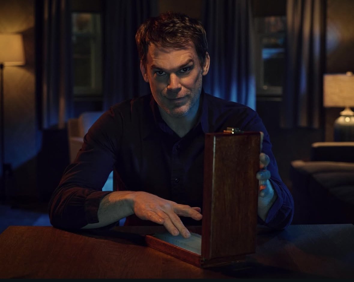 Custom sfx hairpieces for Michael C. Hall designed and created by wigmaker Amanda Miller