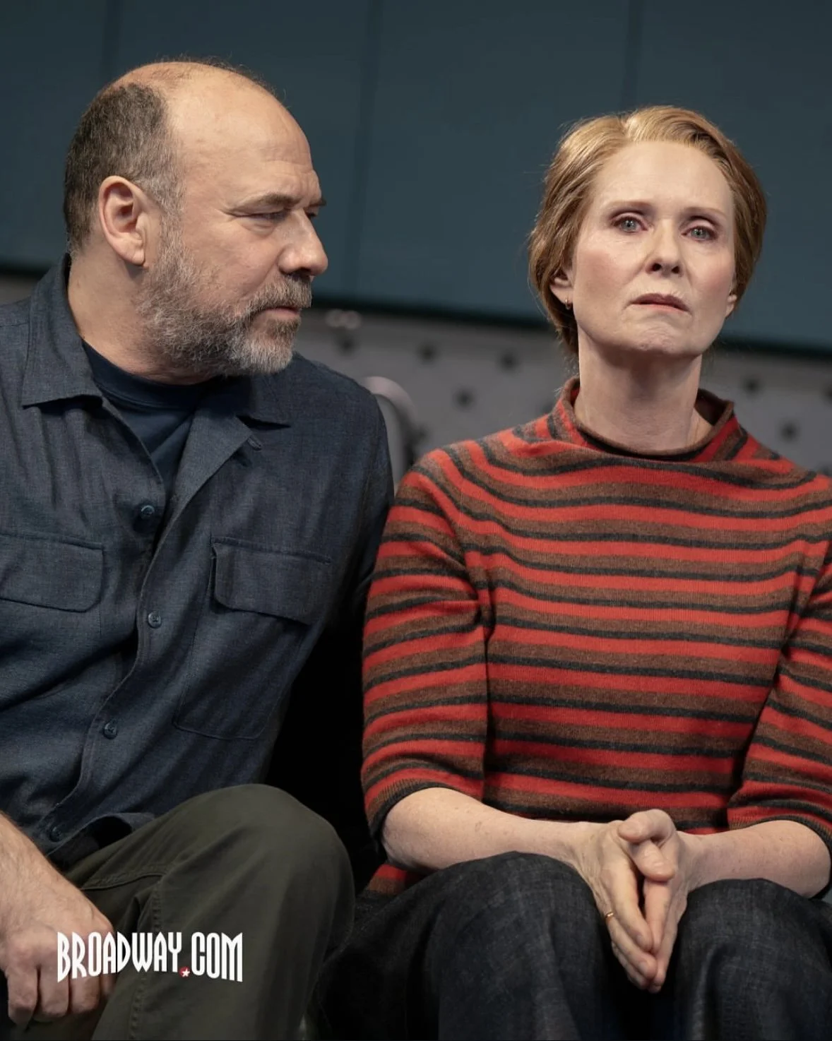 Cynthia Nixon wearing wig designed and handmade by AMANDA MILLER