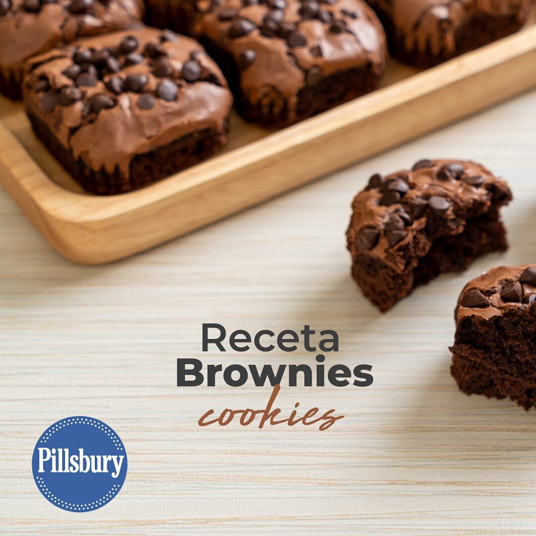 Te compartimos esta receta para que aprendas a preparar galletas de brownie con la premezcla de @pillsbury 😋🍫

#ais #aisbakeryexperts #cmi #pillsbury #brownie