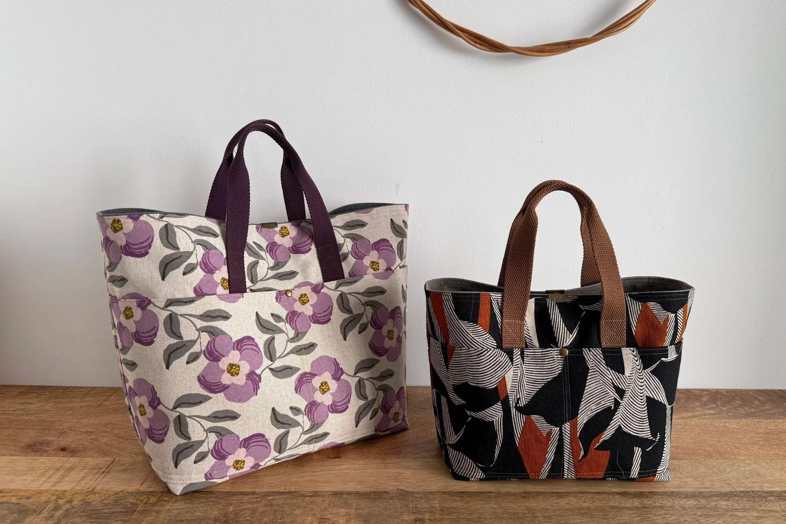 CEDAR TOTE (new pattern + video)