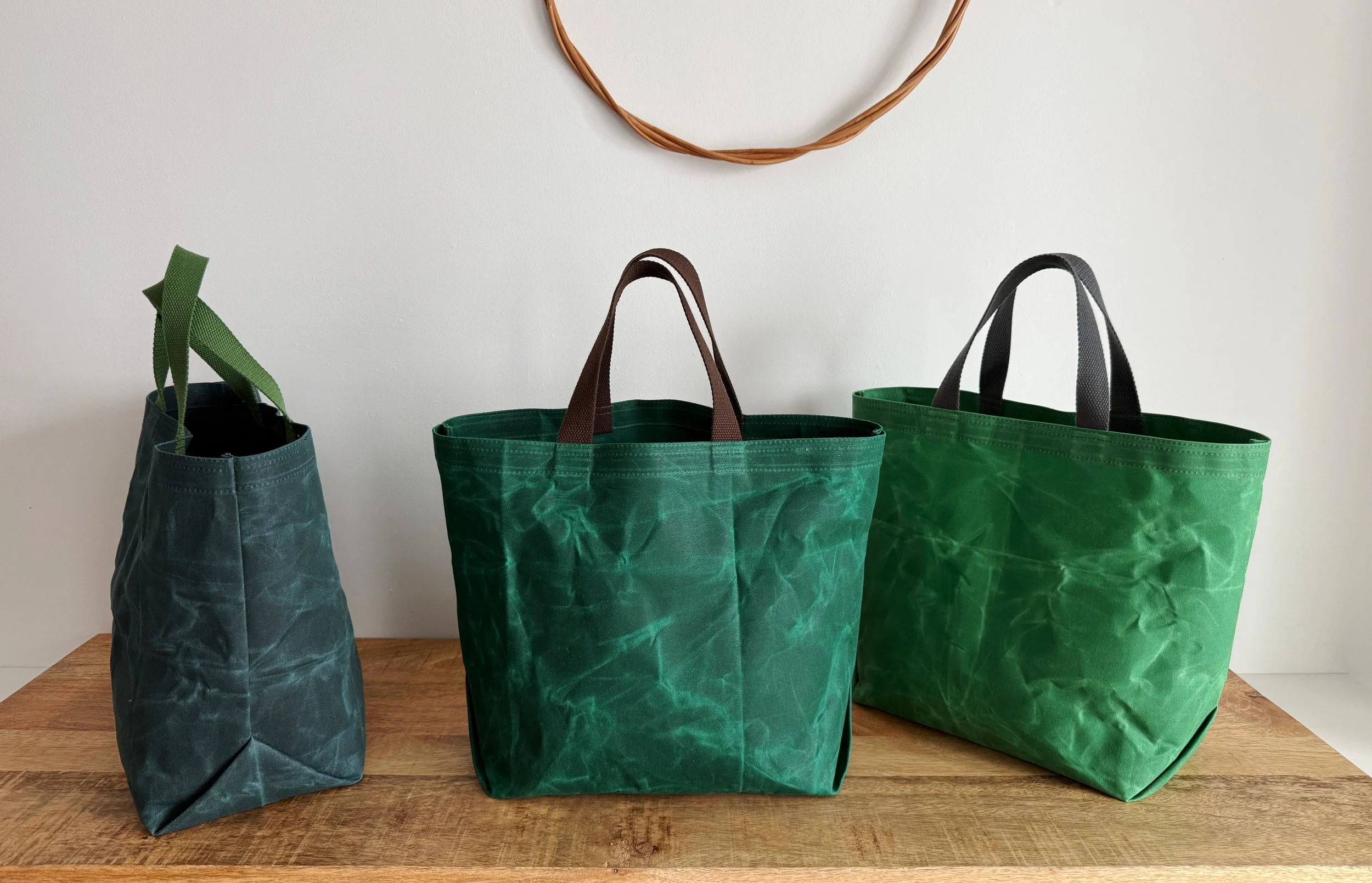 SEWING WITH WAXED CANVAS