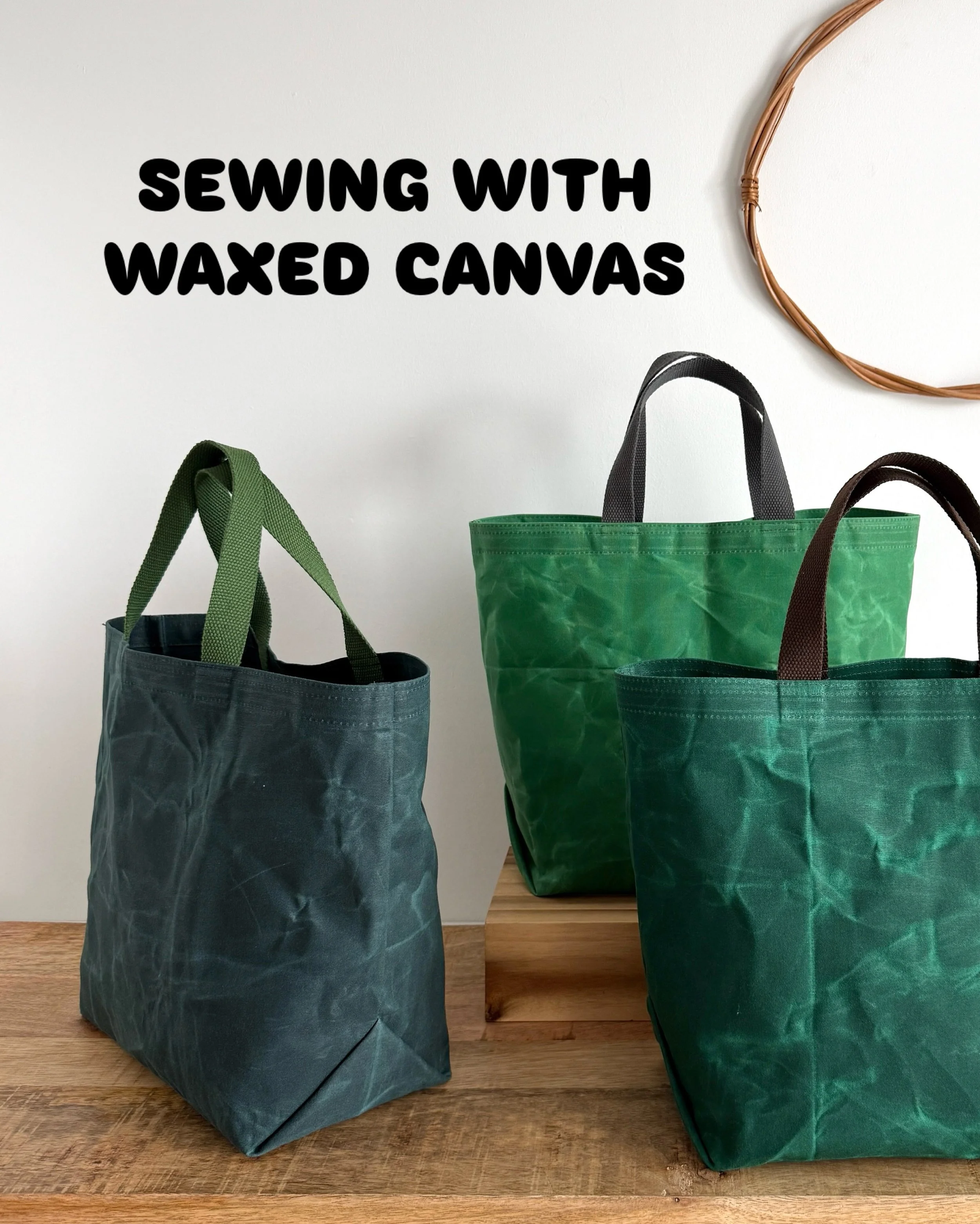 Have you tried sewing with waxed canvas? If so, are you a fan?

I&rsquo;ve sewn a few waxed canvas bags and pouches over the years and every time I do I&rsquo;m totally in love. The rugged, worn look of this canvas is beyond charming (and gets even b