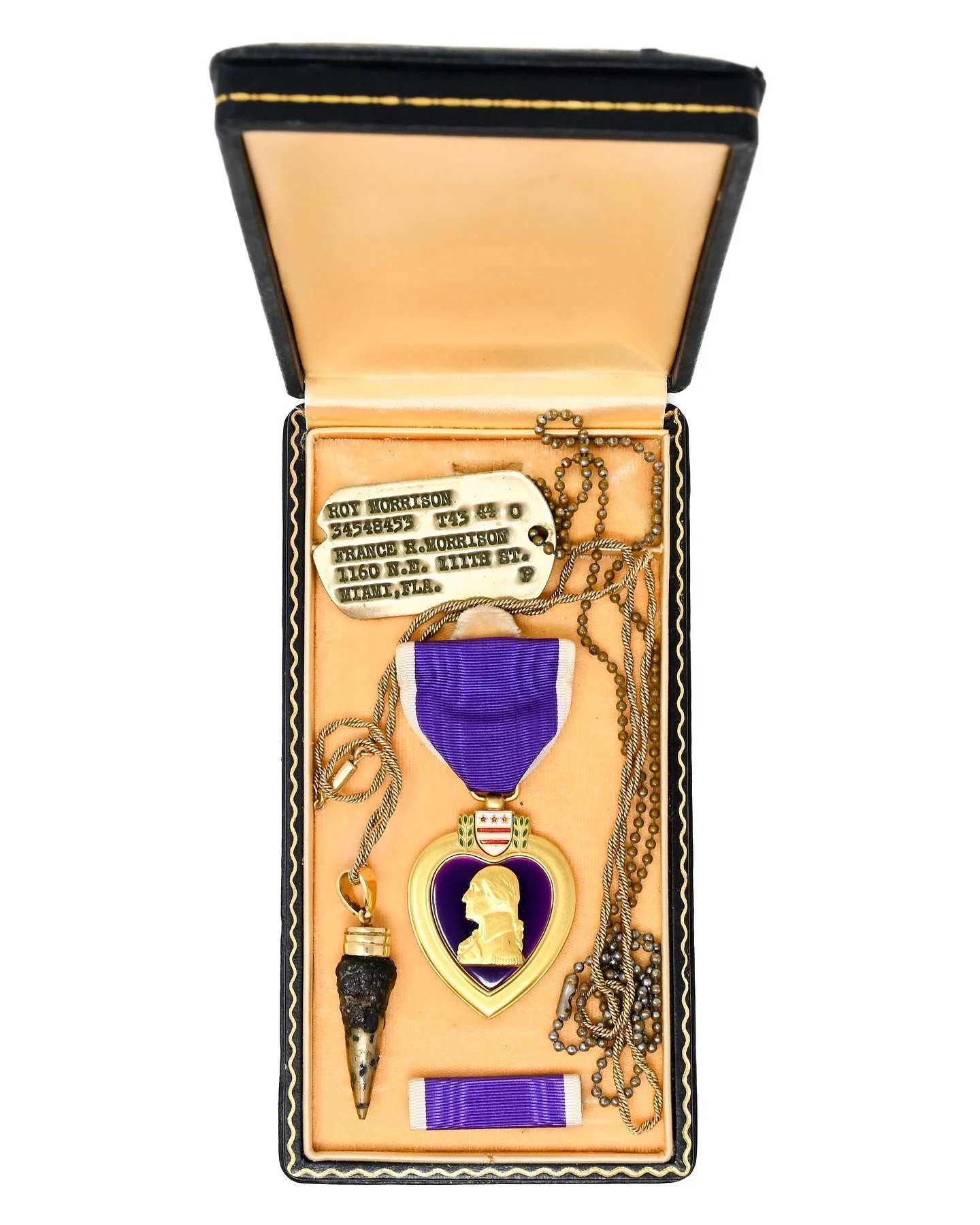 On August 7, Purple Heart Day, we honor the brave recipients of this sacred medal&mdash;men like Private First Class Roy Morrison.

Born July 24, 1924, in Methuen, Massachusetts, Roy Morrison moved to Miami, Florida, as a child. He served in the 9th 