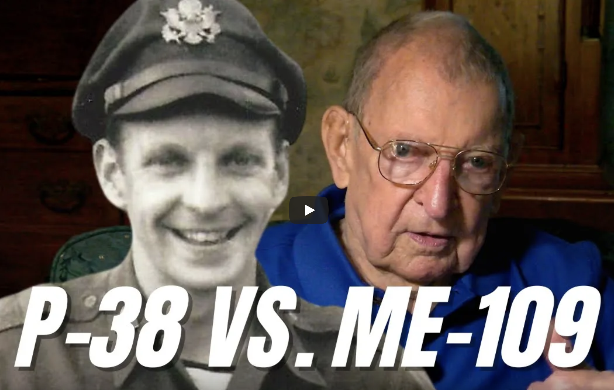 P-38 Lightning vs. ME-109 Dogfight Over Germany - WWII Fighter Pilot Jack Hallett