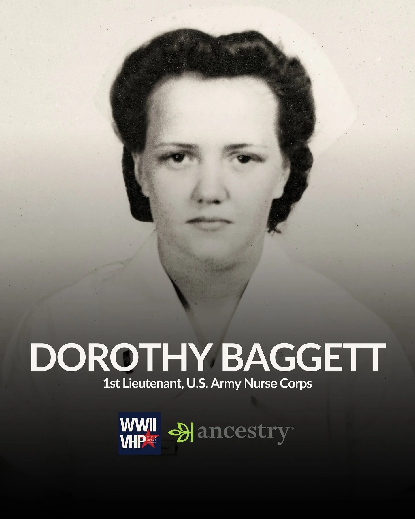 Three days after Dachau&rsquo;s liberation, 1st Lt. Dorothy Baggett and her unit entered the concentration camp to provide critical medical aid. What she saw there would stay with her for life.

Click the link in our bio to explore her full story, th