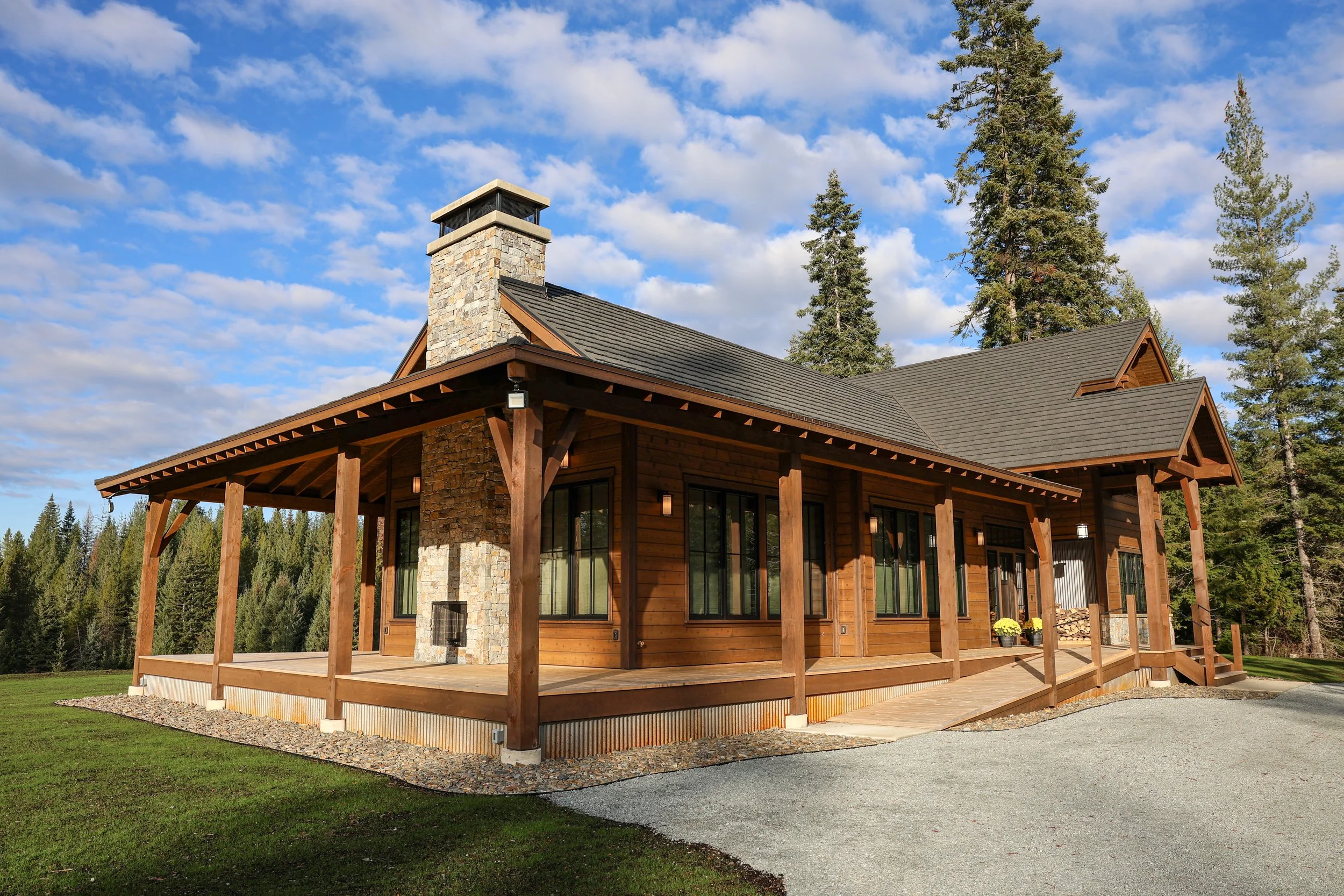 Custom North Idaho Home
