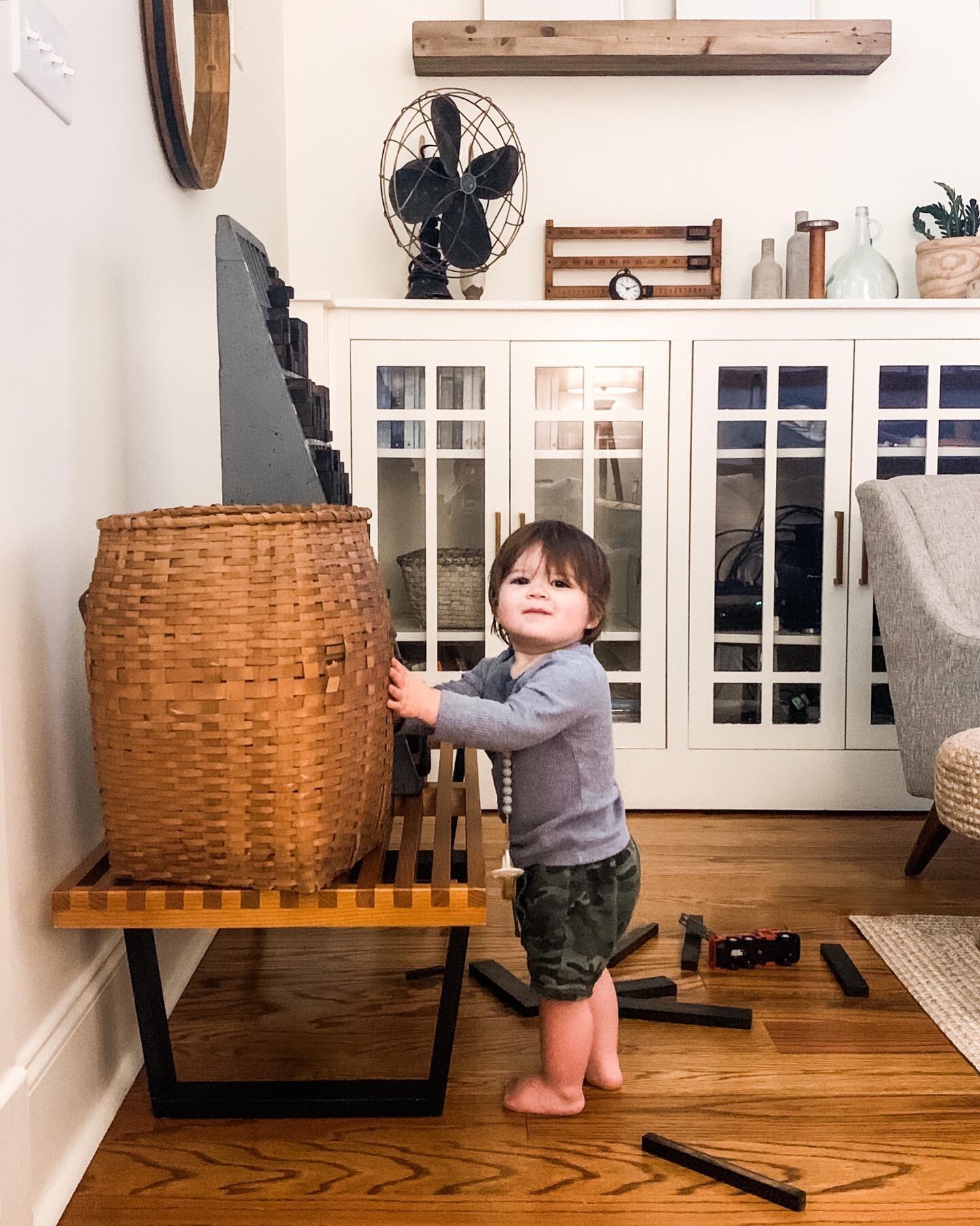 Remembering these sweet little baby cheeks today. Baskets have kind of saved my living room from become a play zone. &hellip;but I&rsquo;ll clean up trails of toys all day long if it meant they&rsquo;d stay little forever.
⠀⠀⠀⠀⠀⠀⠀⠀⠀
One day, I&rsquo;