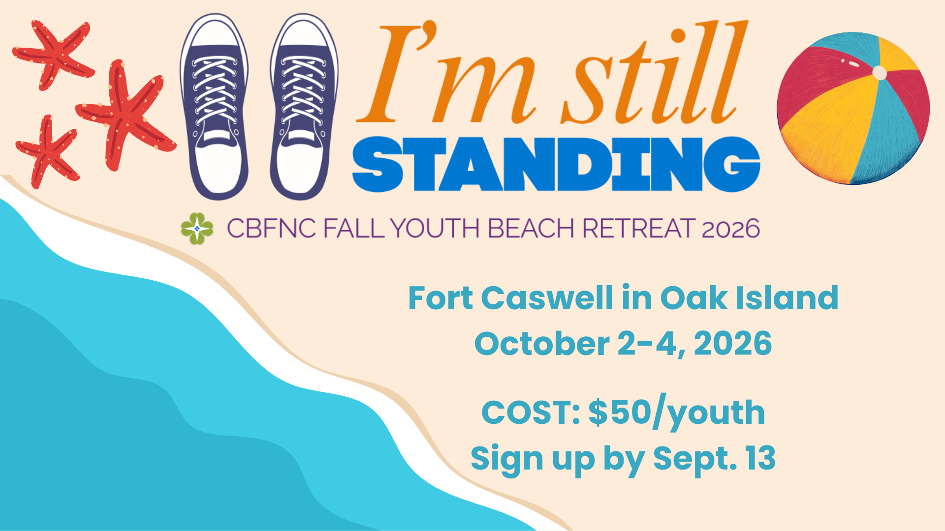 Fall Youth Beach Retreat