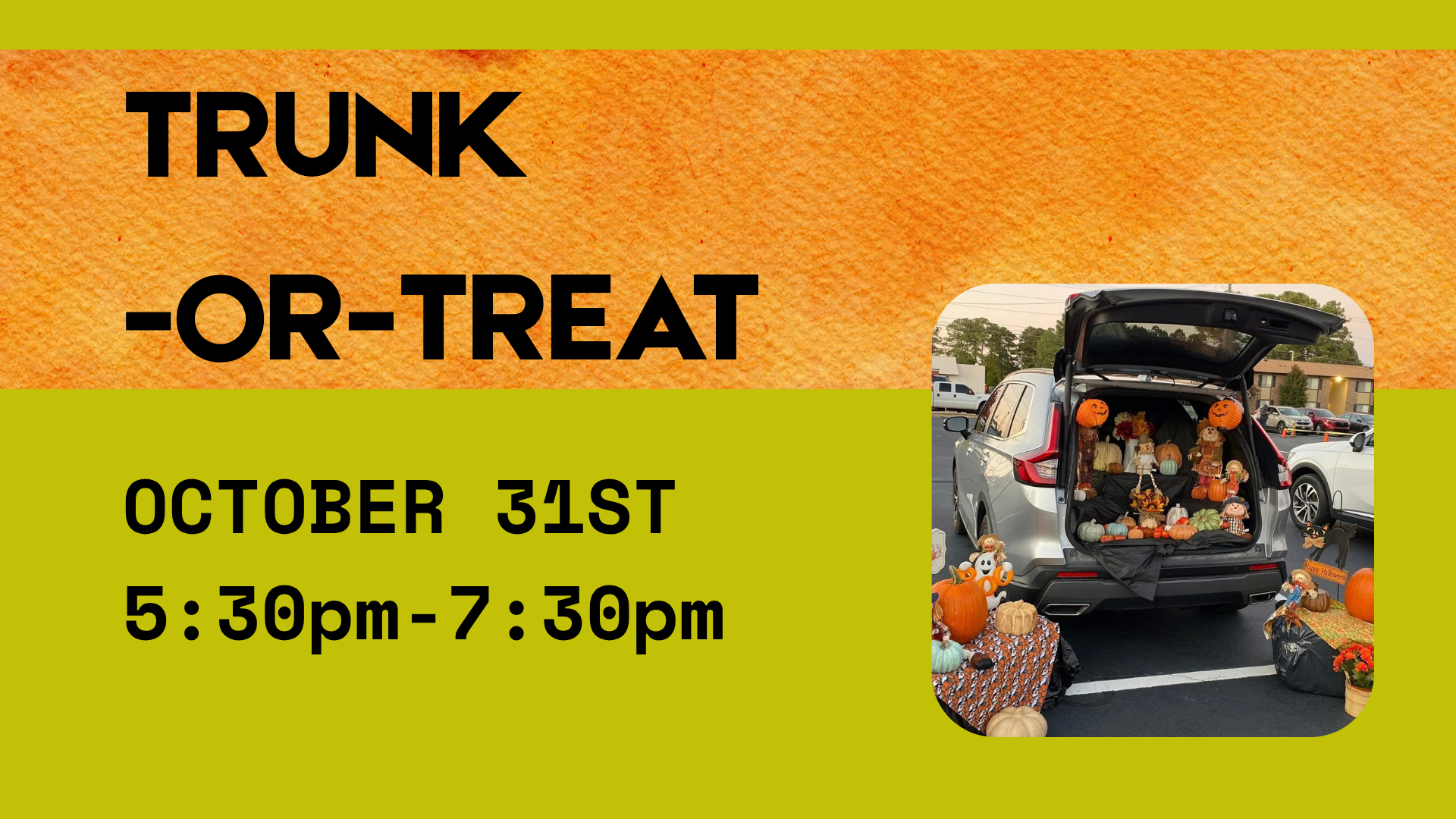 Halloween Trunk-of-Treat