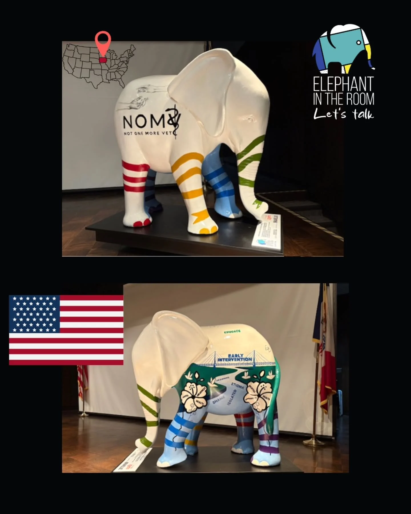 Meet Bravellie, the latest international addition to the Elephant in the Room herd, proudly unveiled at Zoetis in Charles City, Iowa. 🐘💚 🇺🇲

Launched during a powerful site visit with leadership, Bravellie represents Zoetis' ongoing commitment to