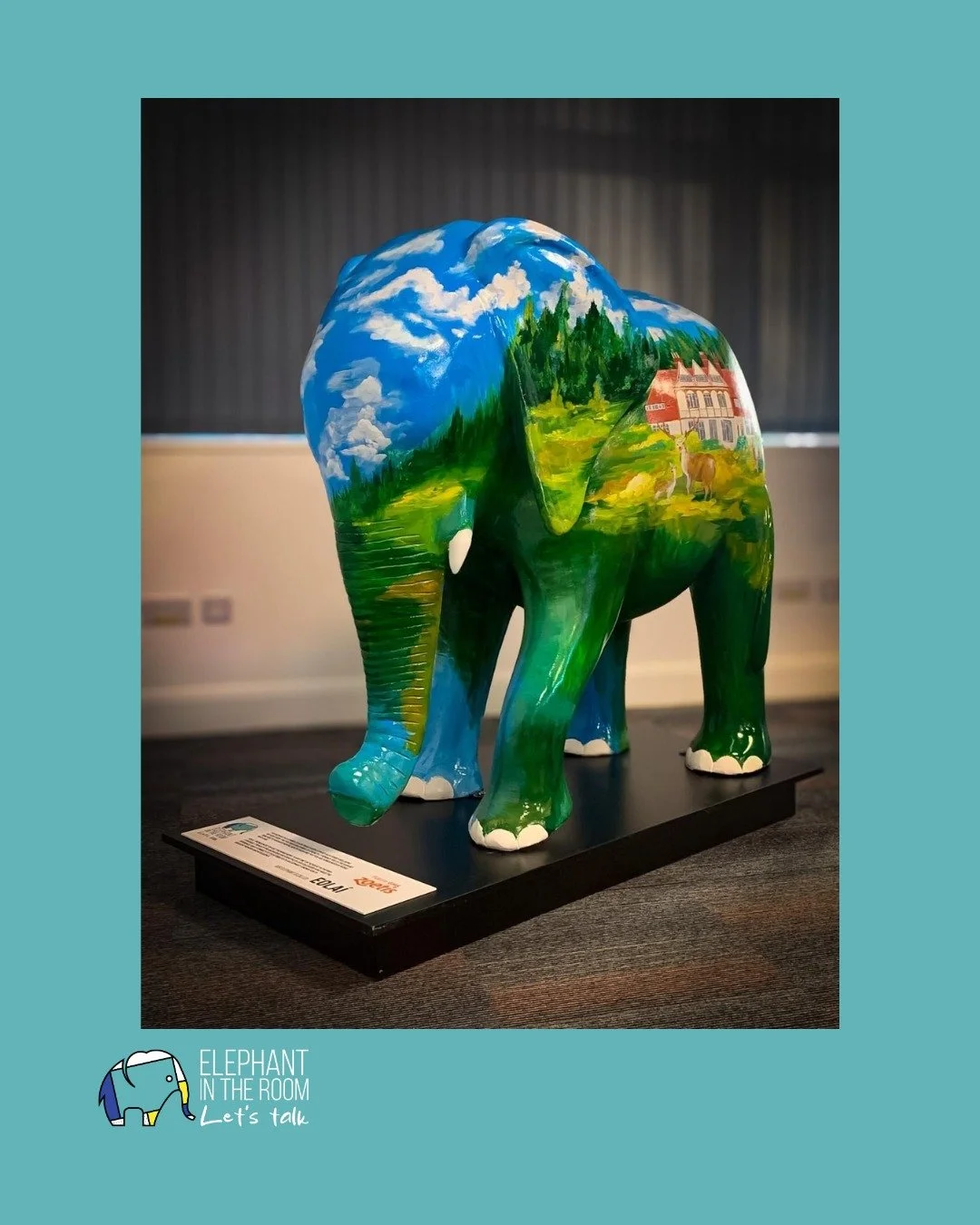We&rsquo;re incredibly proud to see the launch of Eola&iacute;, the 14th Ellie in the Elephant in the Room Movement.
Created by talented Wendy Kearns and Crystal O&rsquo;Connor, this beautiful sculpture reflects the spirit of the Rathdrum community w
