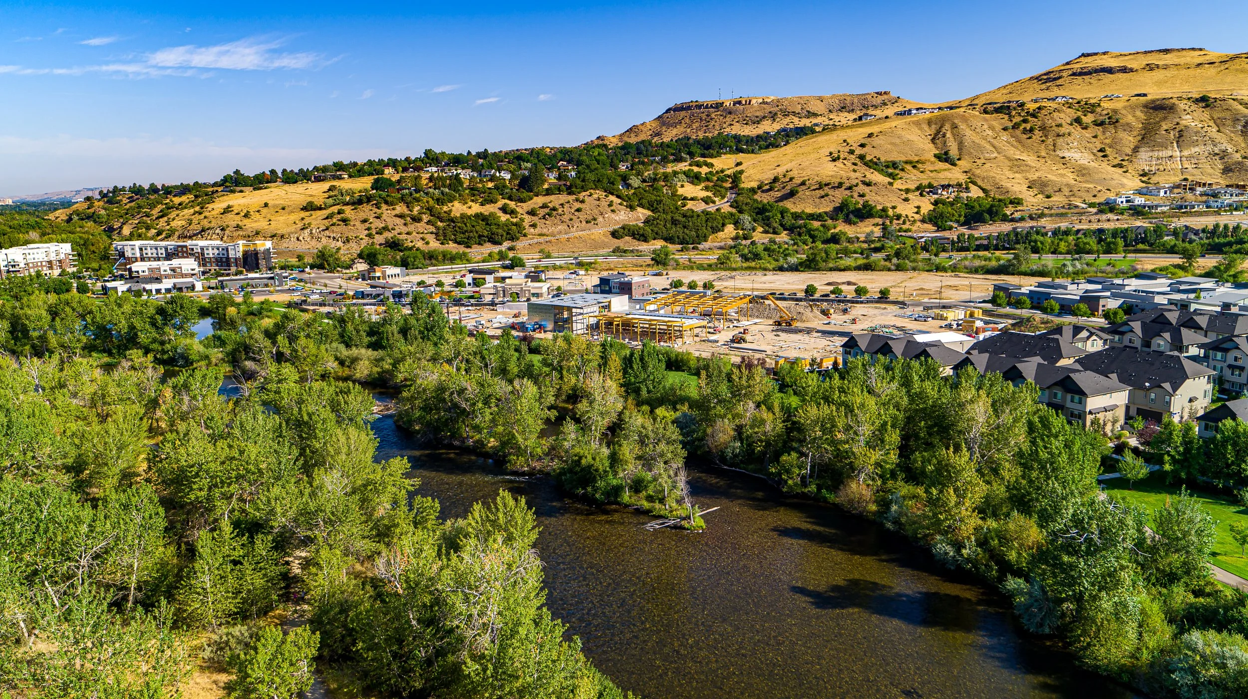 Construction Progress Mass Timber Installed — The Idaho Outdoor Fieldhouse