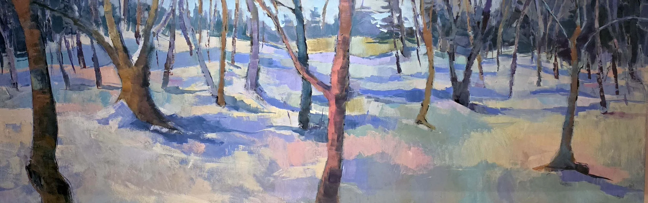 Deep Solitude  24" x 84"  $2,200