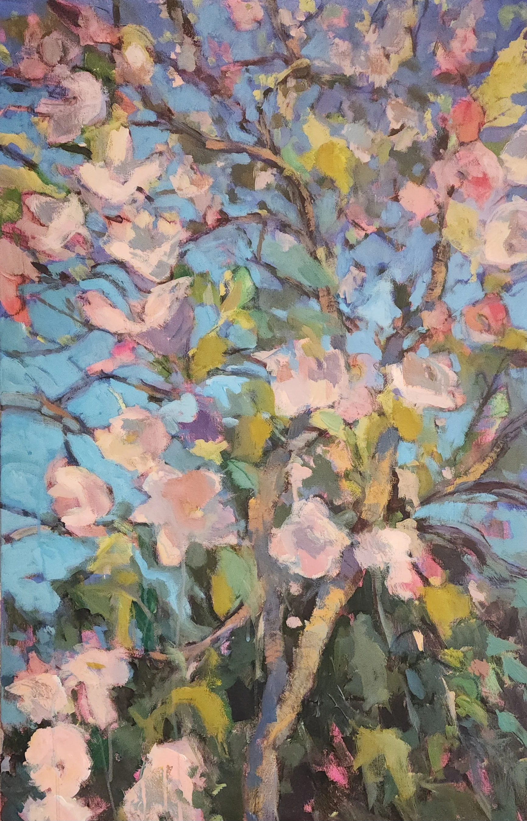 Magnolias in Full Bloom  24"x36"  $950