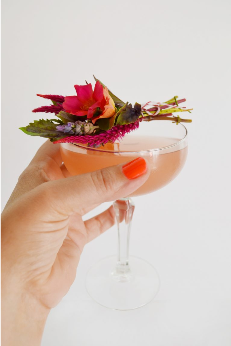 Not Just a Pretty Garnish: Using Flowers in Cocktails - Tales of