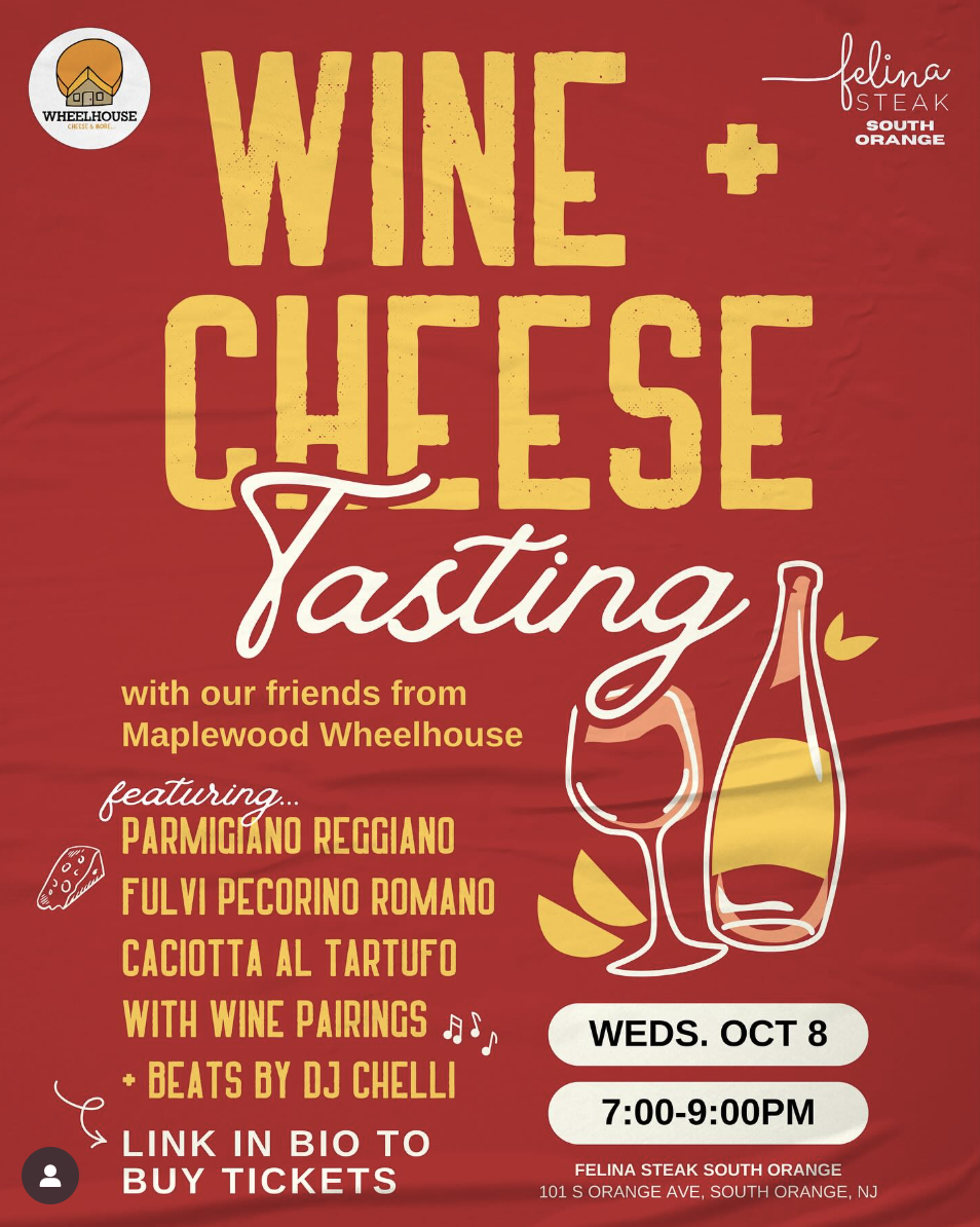 Wine and Cheese Tasting at Felina