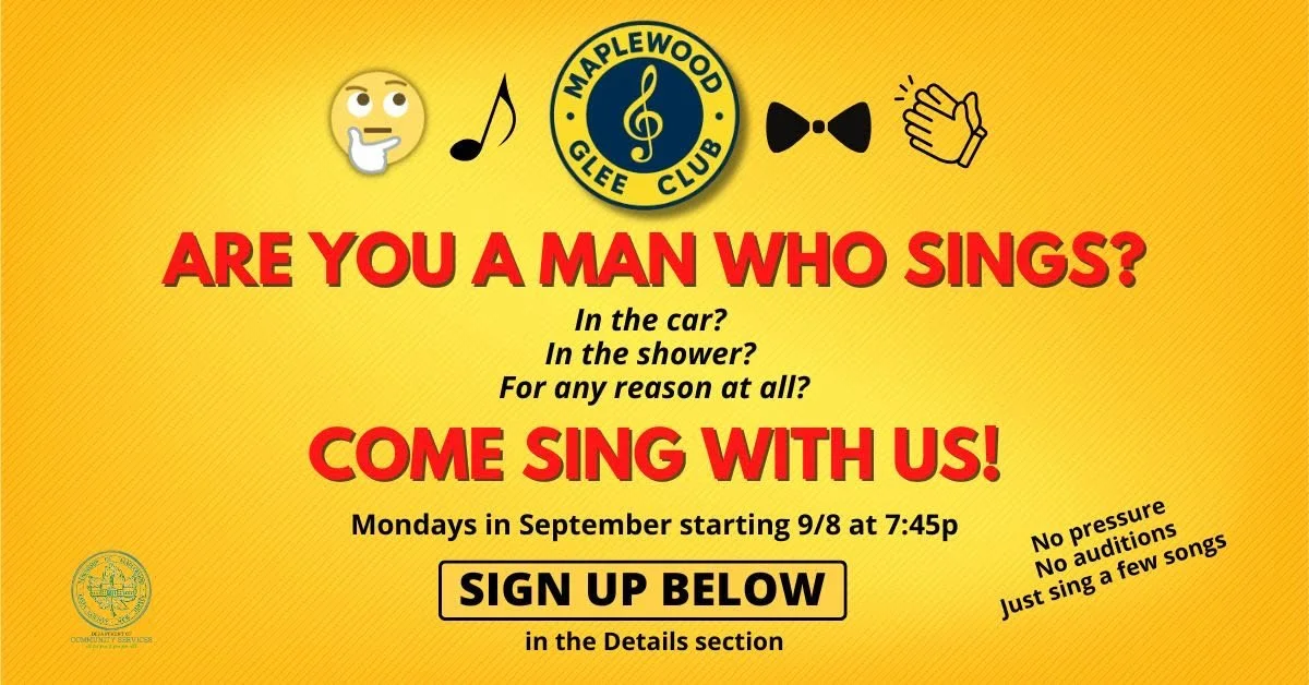 Maplewood Glee Club Open Sing Nights