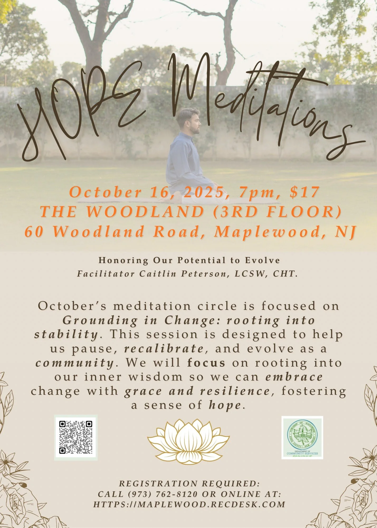 Hope Meditation: Grounding in Change: Rooting into stability as the seasons shift.