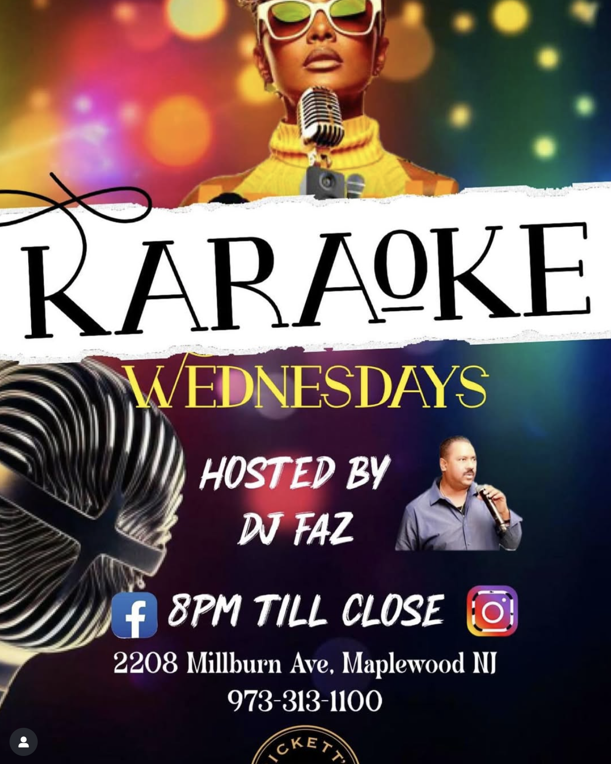 Karaoke Wednesday at Pickett's