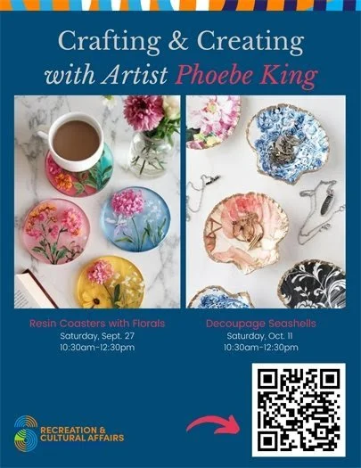 Crafting and Creating: Resin Coasters with Floral