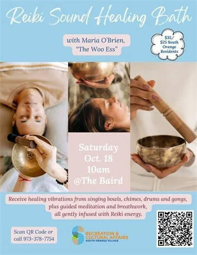 Reiki Sound Healing Bath — SOMAPSO: Life in Maplewood and South Orange