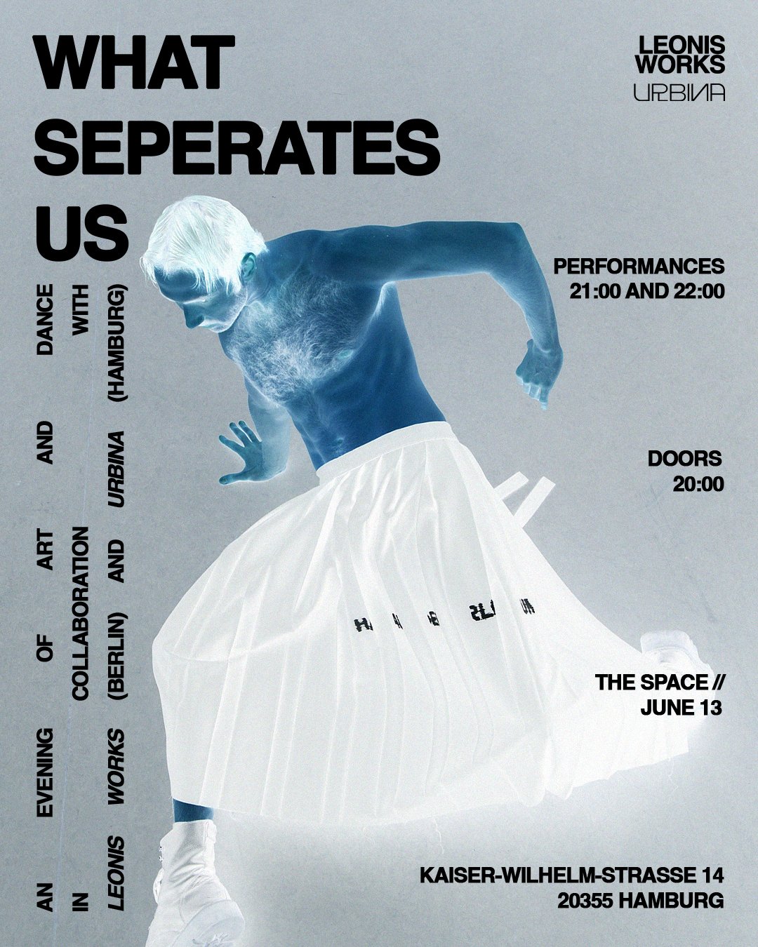 Click on image for tickets. Since we didn’t secure funding we will cover the transportation costs for the dancer via ticketing and donations. Thanks for the support.