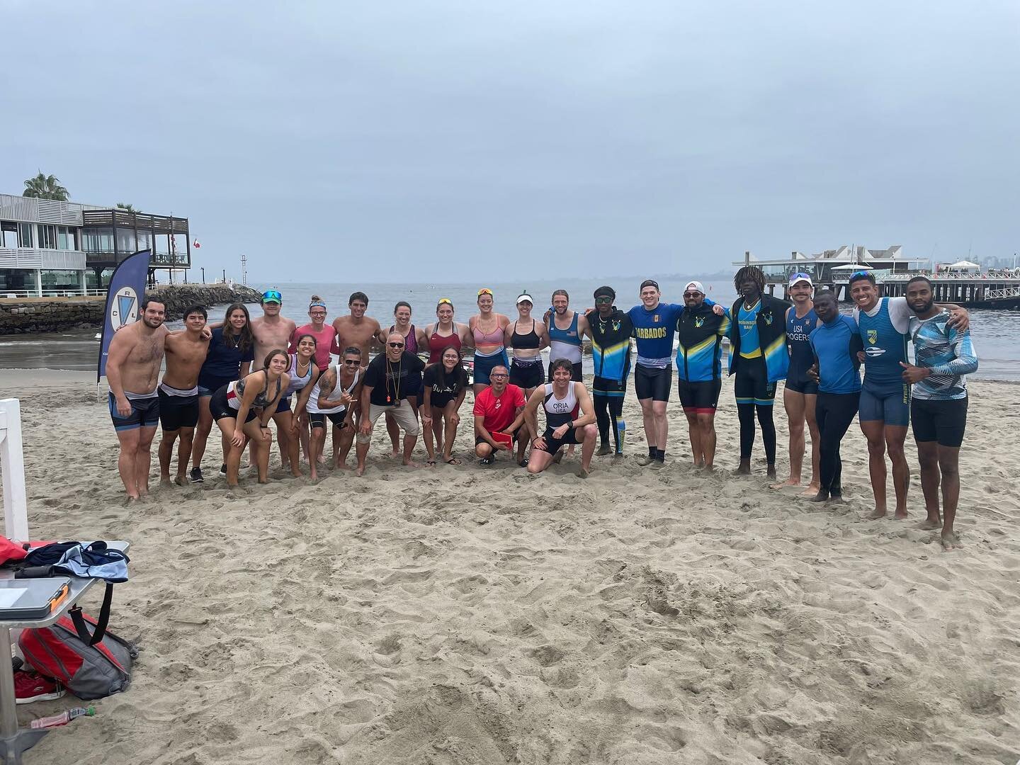 Ultimately, this is the best thing about #coastalrowing - travel to other countries, meet new friends, hang out on the beach! 
#coastallife #sports #rowing
