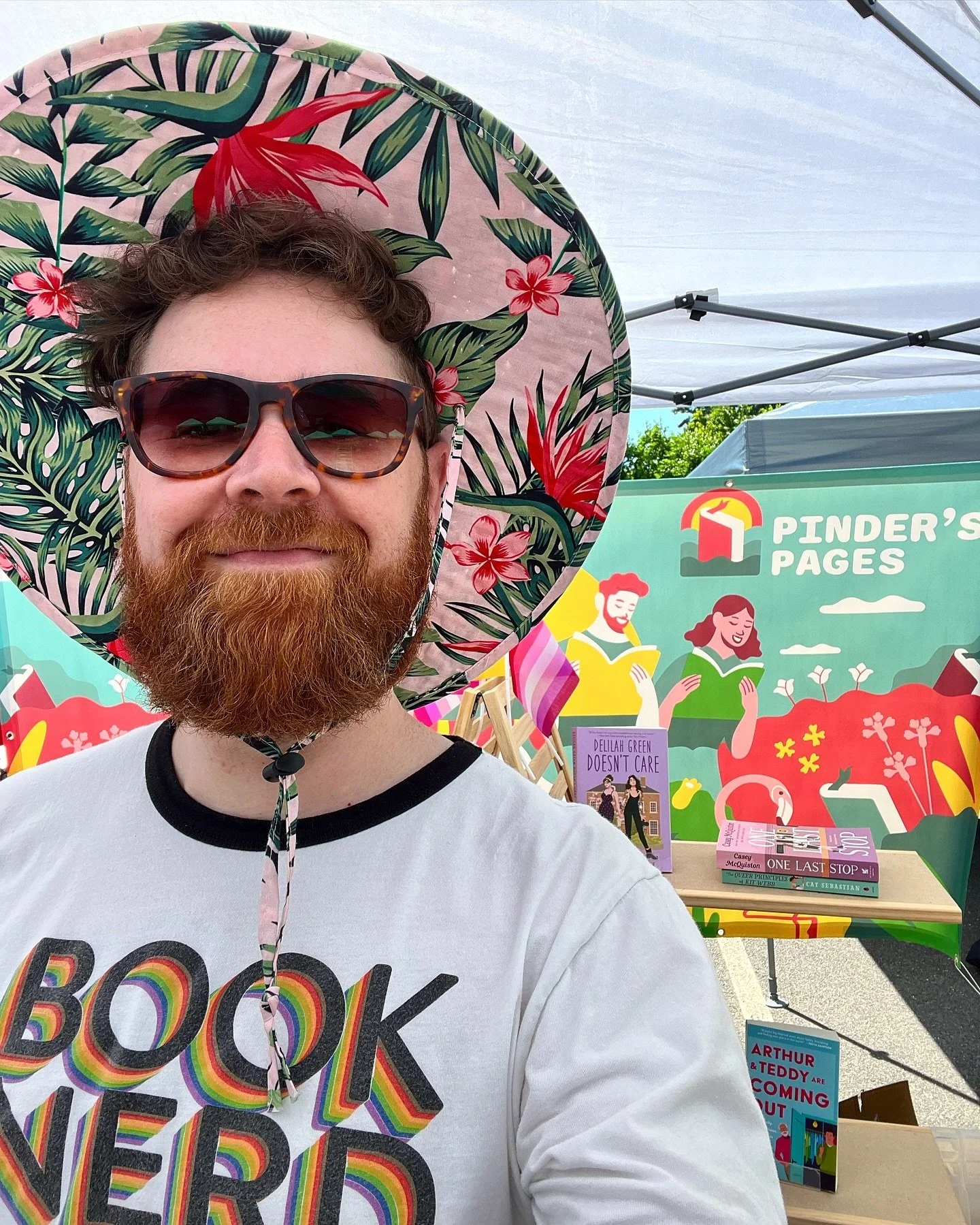 ☀️Fantastic day at @enfieldpride today! 🫶🏻Thanks to everyone who came out to support, show off their pride, and stopped by the booth! 🌈📚 If you missed us, don’t worry! We have more pop ups coming this season! 🙌🏻