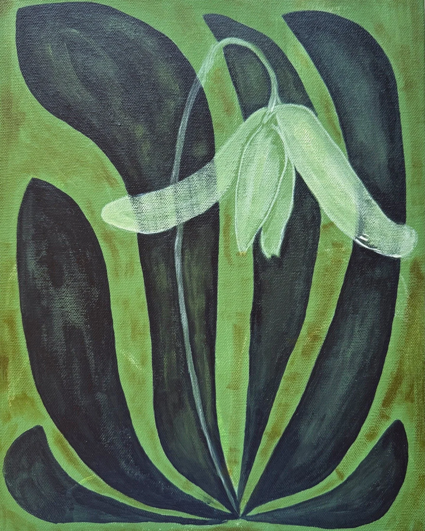 From early spring. Acrylic on canvas.