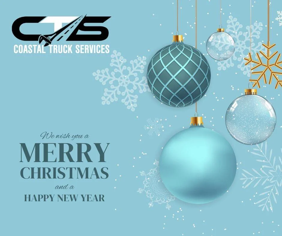 Merry Christmas and a Happy New Year from Coastal Truck Services!

In our first year of operation we would like to thank all our staff in getting our workshop started and our customers for their support.

Looking forward to big things in 2023!