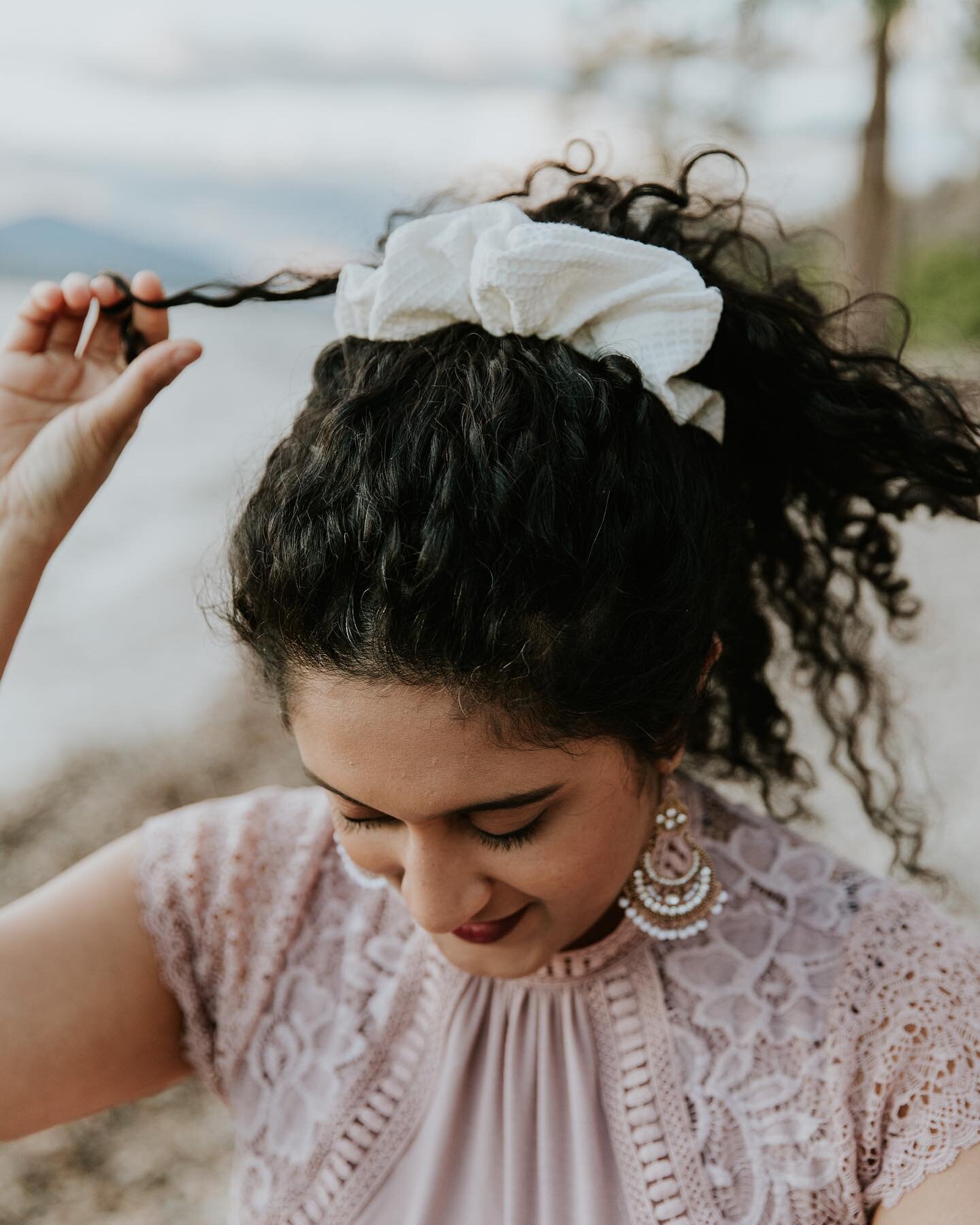 Beat the heat &amp; tie your hair up with one of our @lolinbyashop scrunchies. 🎀

Locally made &amp; locally modelled by our beautiful friend, @deepa.pillay 🤍

Stop by the studio &amp; grab yours today! ✨
